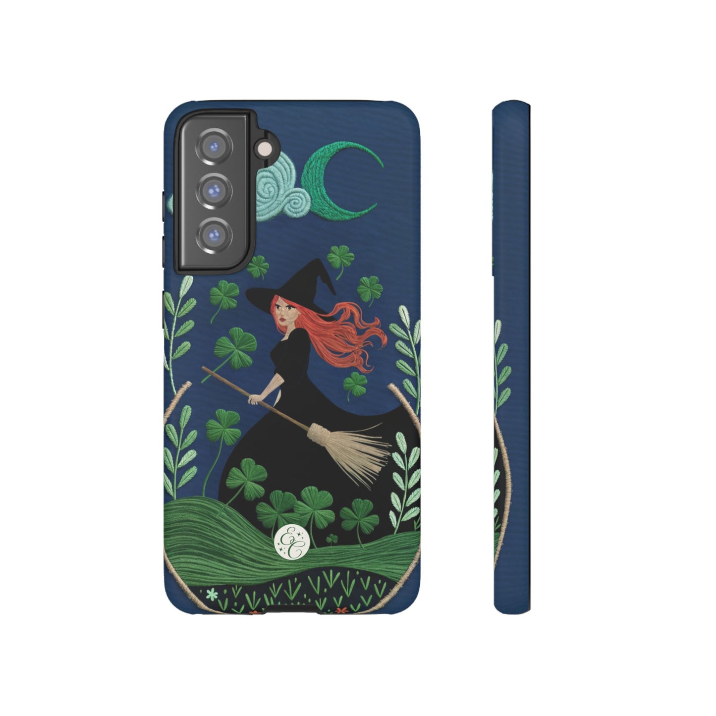 Irish Witch’s Moonlit Stroll Tough Phone Case