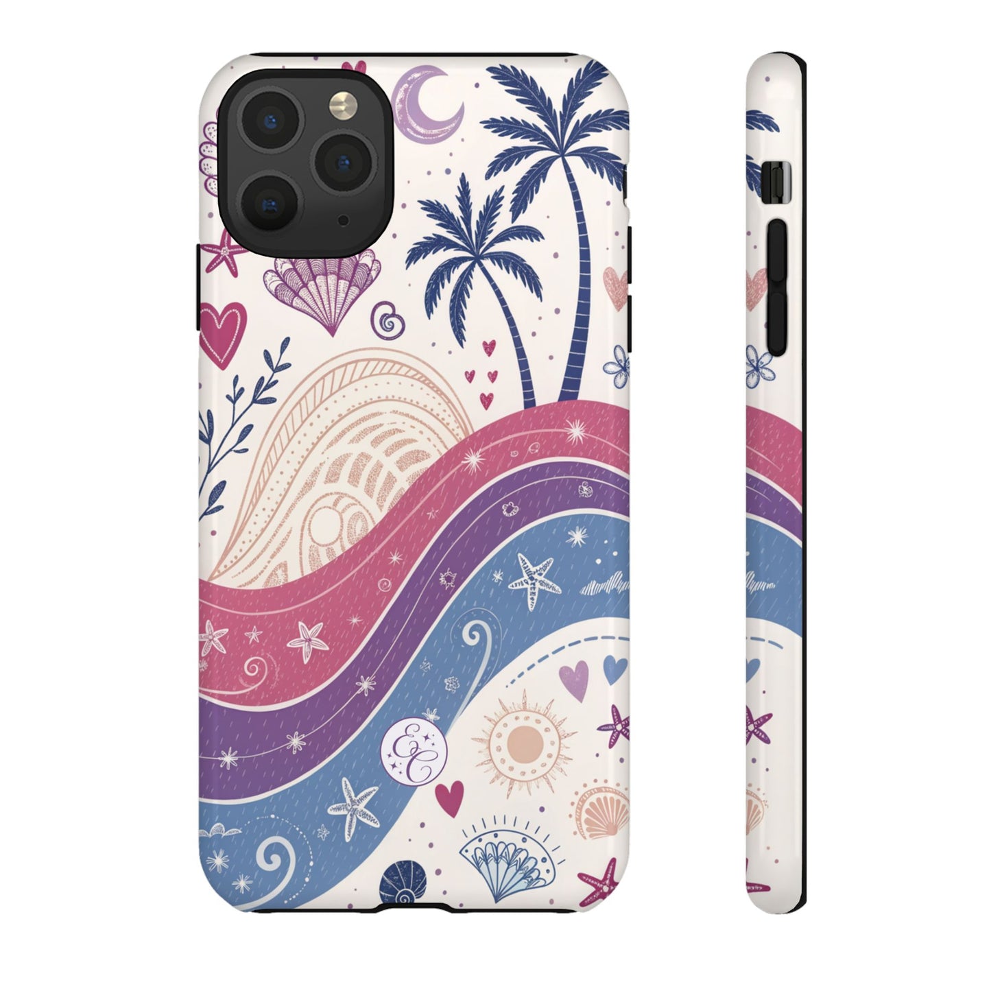 Bisexual Pride Boho Beach Tough Phone Case