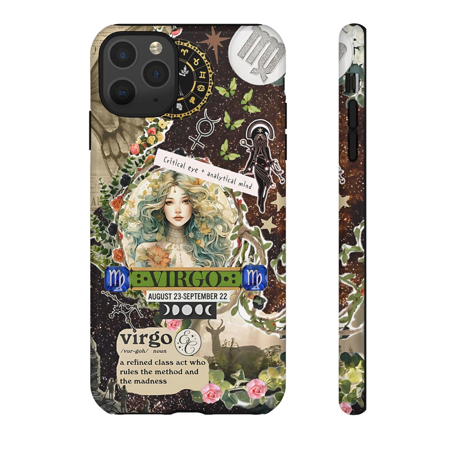 Virgo Zodiac Star Sign Tough Phone Case