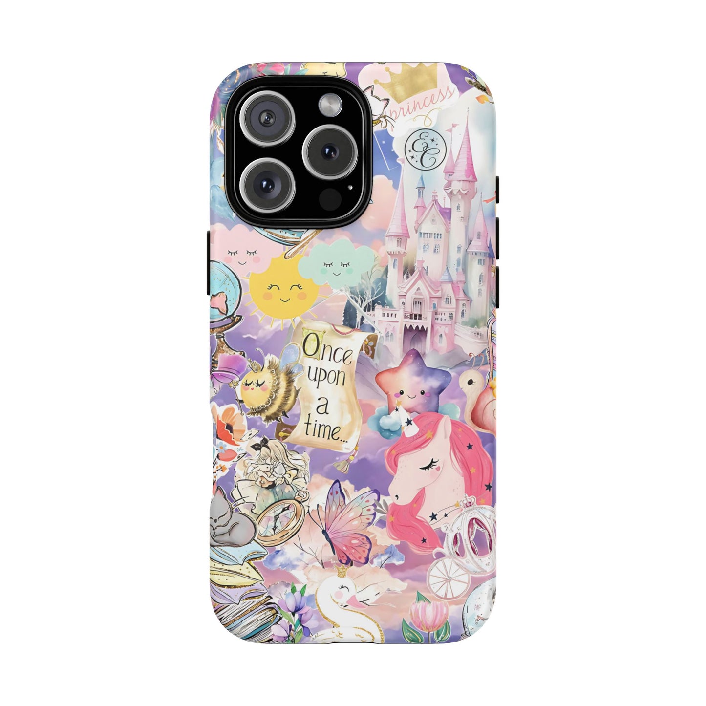 Whimsical Fairytale Collage Tough Phone Case