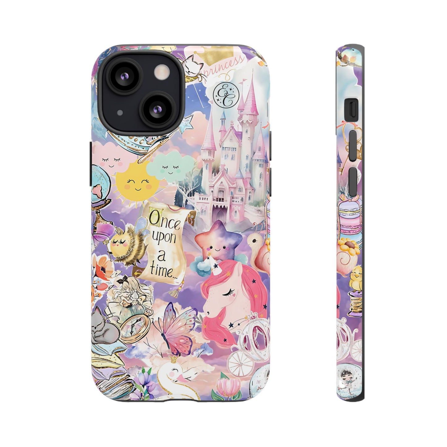 Whimsical Fairytale Collage Tough Phone Case