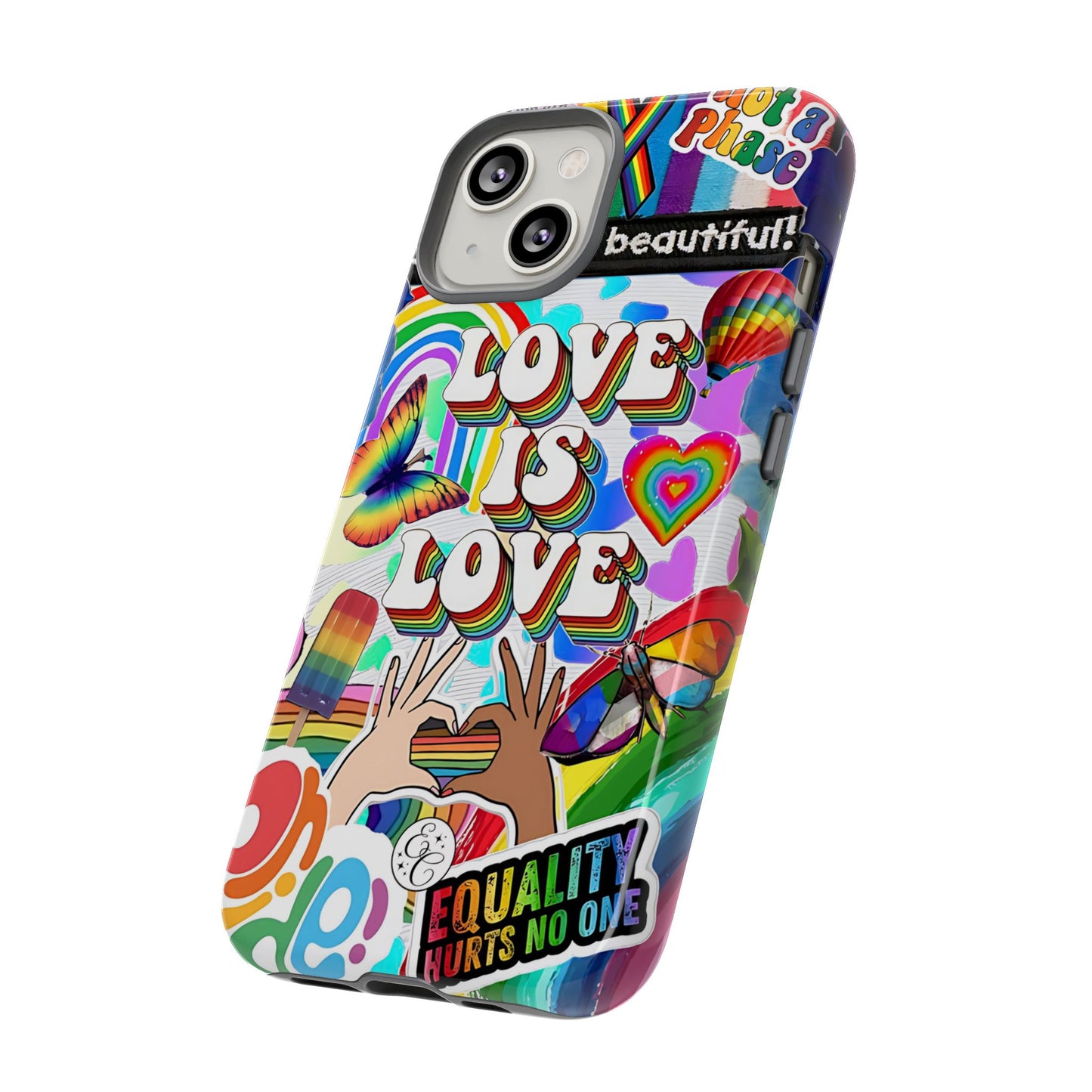 Colorful LGBTQIA Pride Tough Phone Case