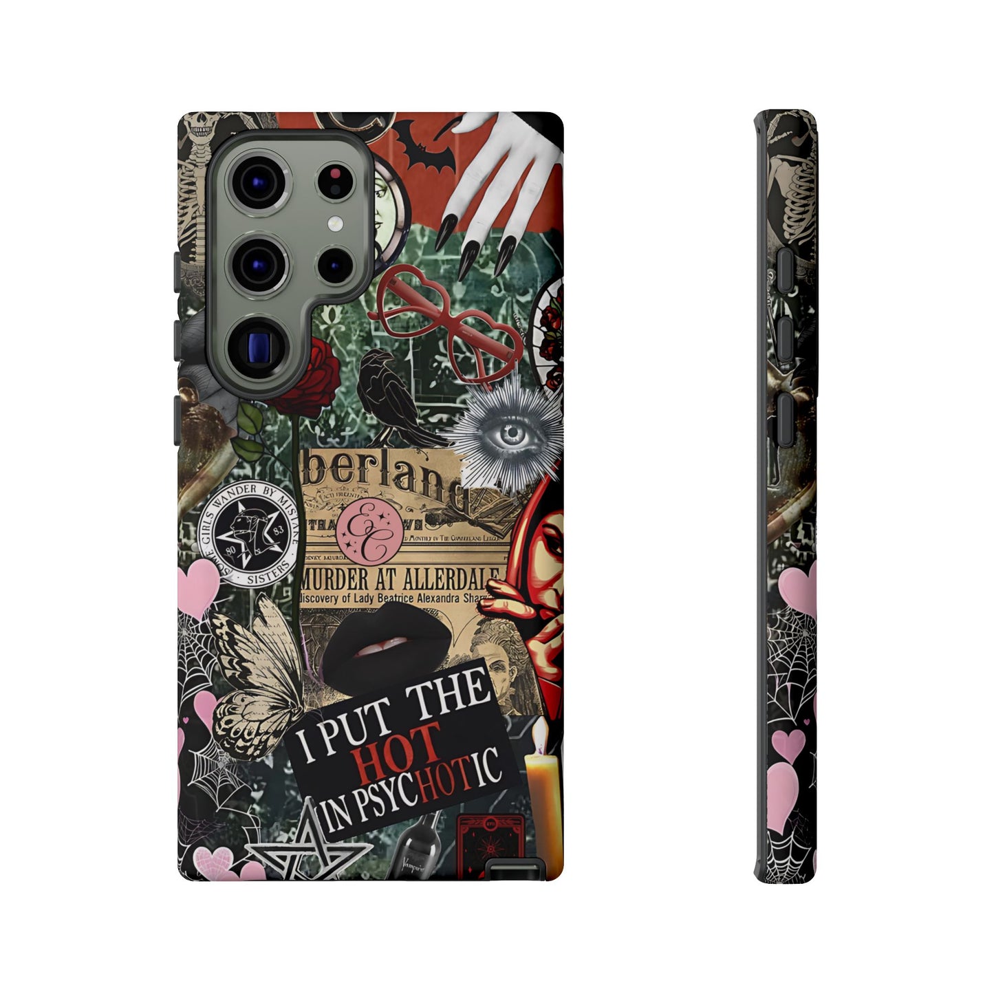 Gothic Collage Tough Phone Case