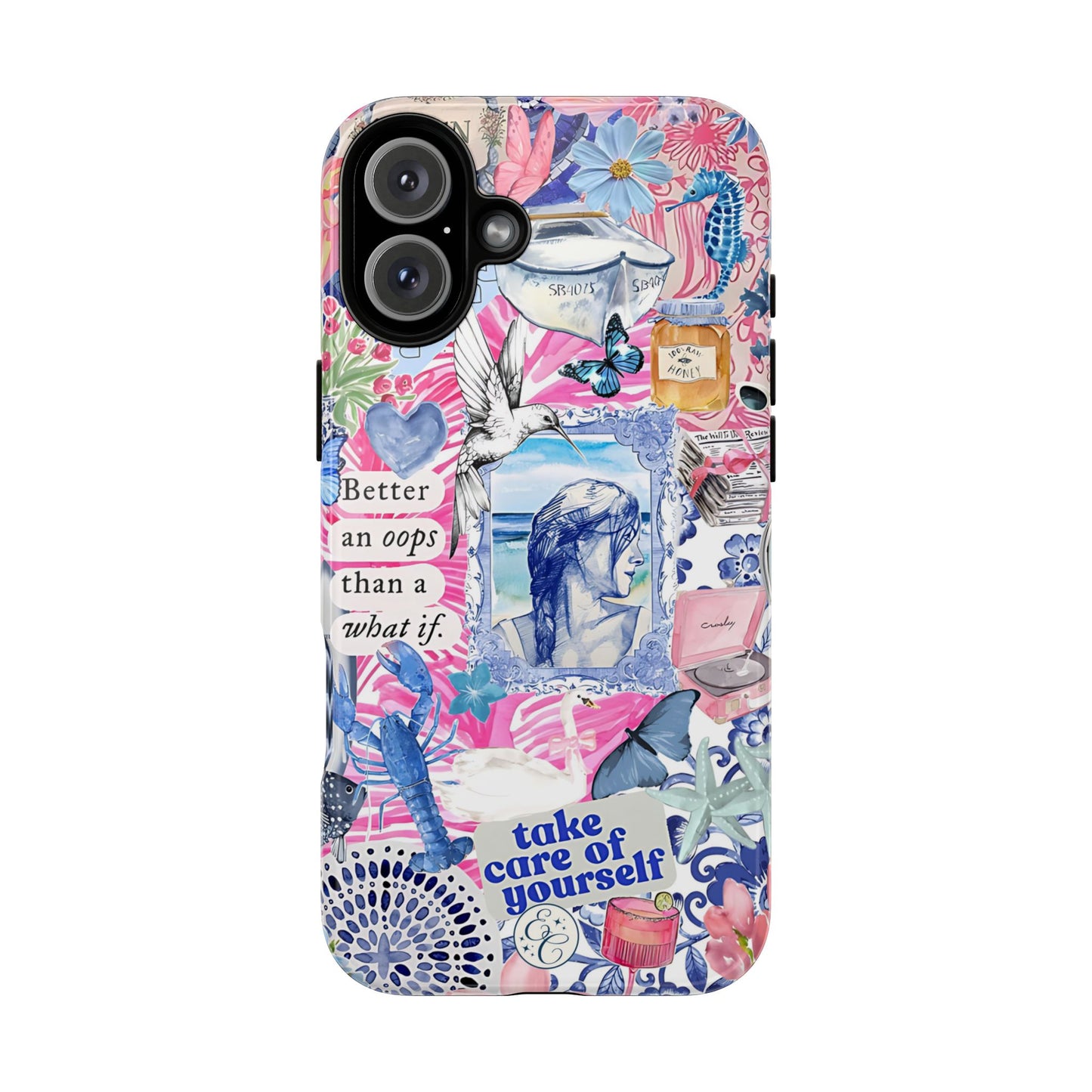 Coquette Summer Time Collage Tough Phone Case