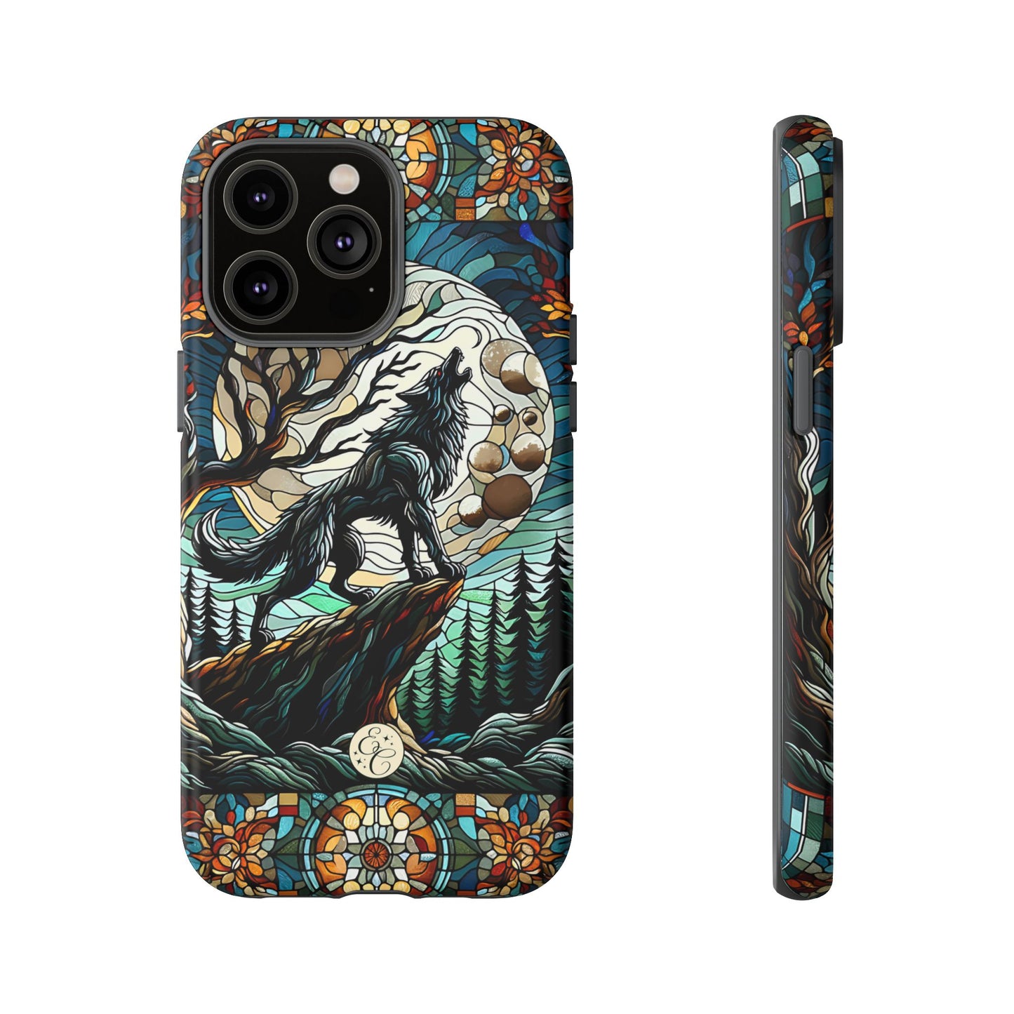 Howling Wolf Tough Phone Case