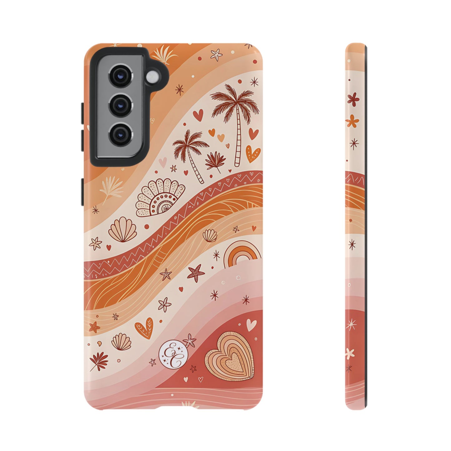 Lesbian Pride Boho Beach Tough Phone Case