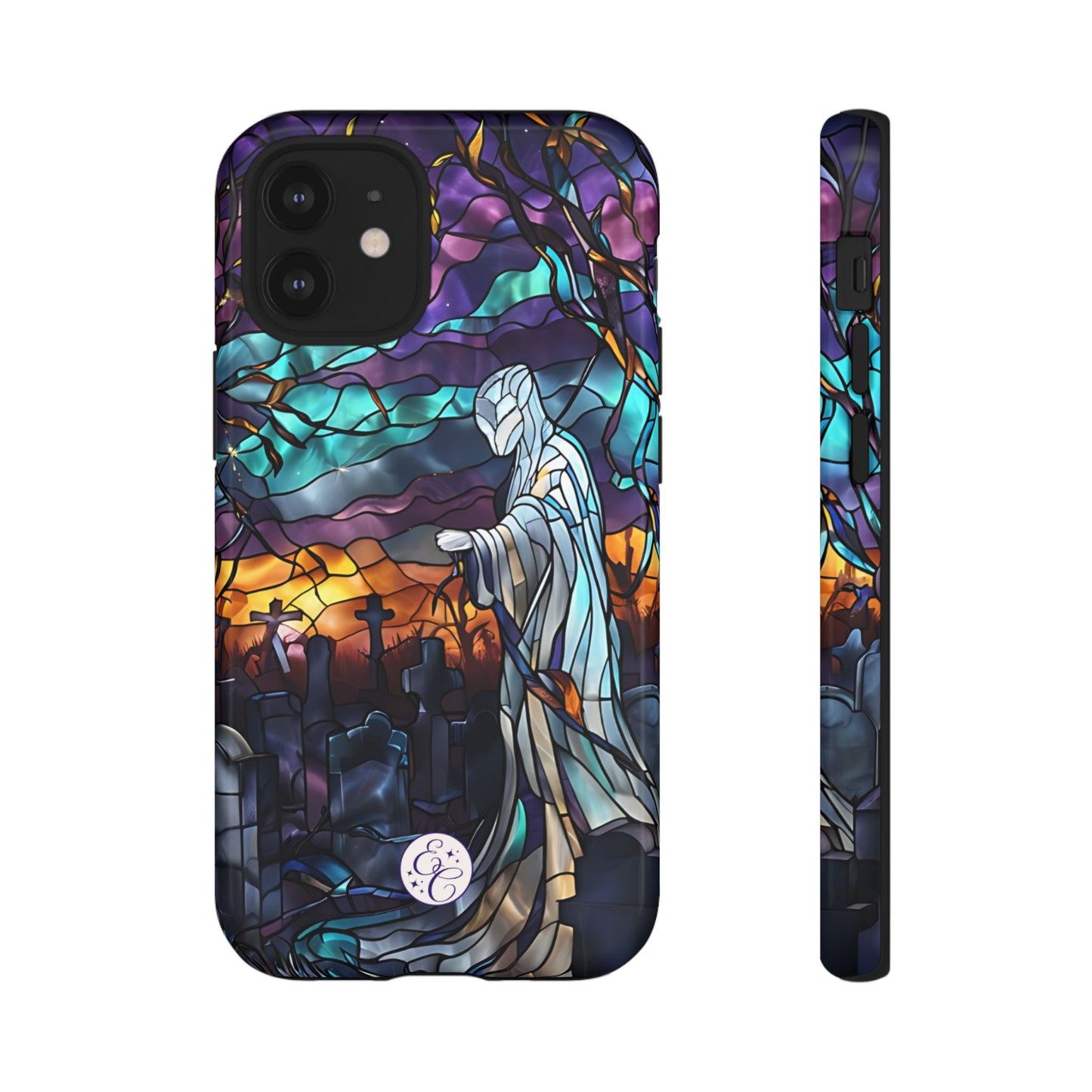 Stained Glass Ghost Tough Phone Case