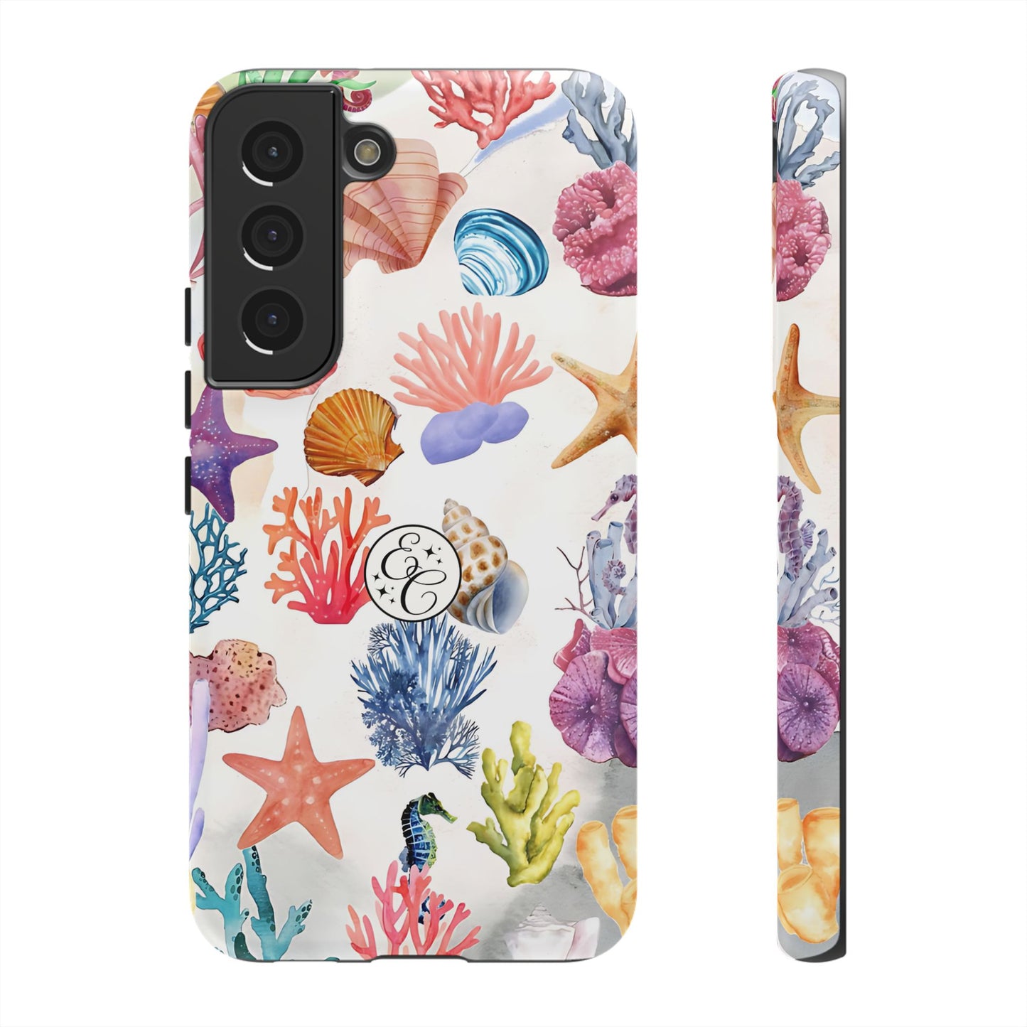 Coral & Sea Shells Tough Phone Case