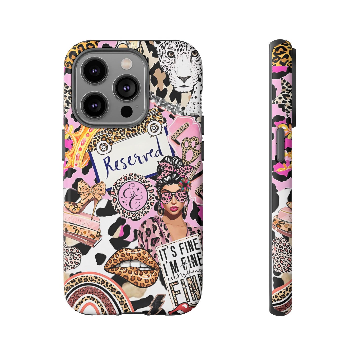 Leopard Wild Glamour Tough Phone Case
