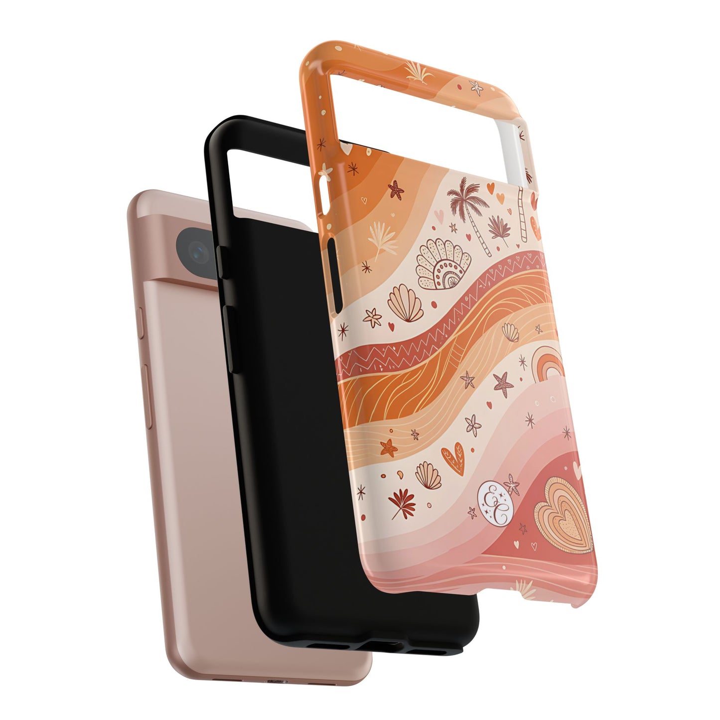 Lesbian Pride Boho Beach Tough Phone Case