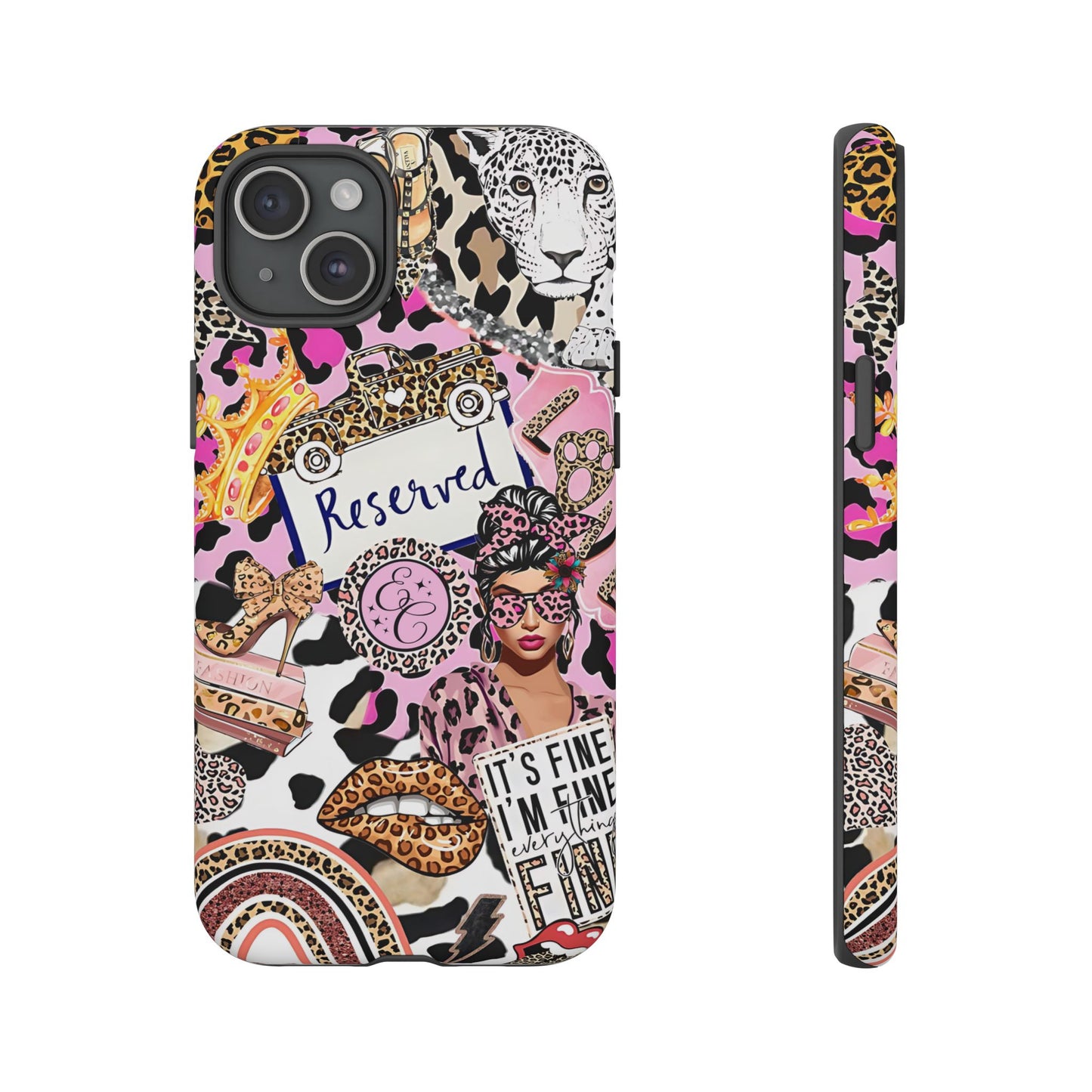 Leopard Wild Glamour Tough Phone Case