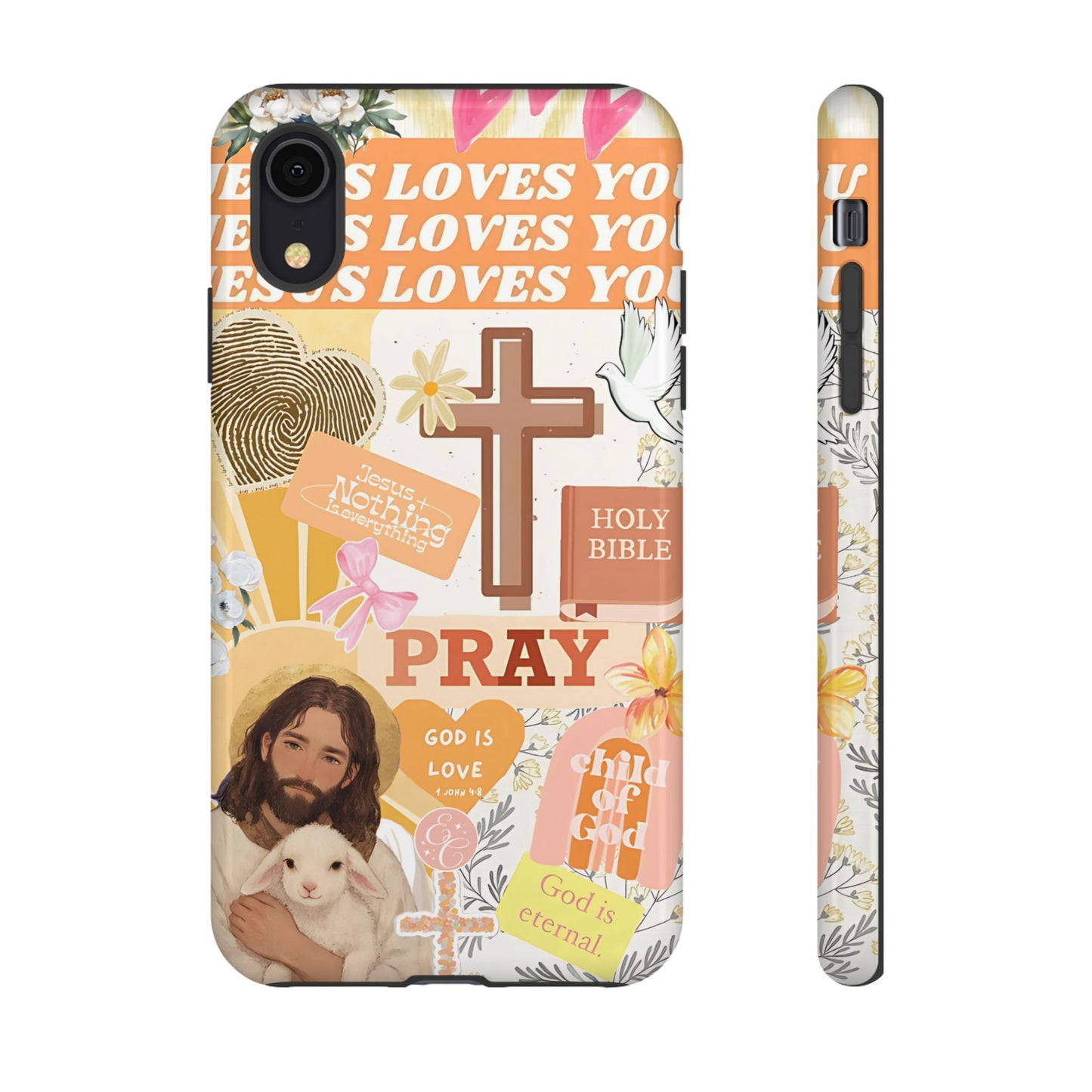 Christian Collage Tough Phone Case