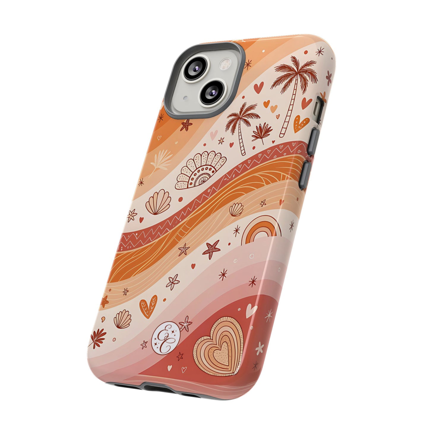 Lesbian Pride Boho Beach Tough Phone Case