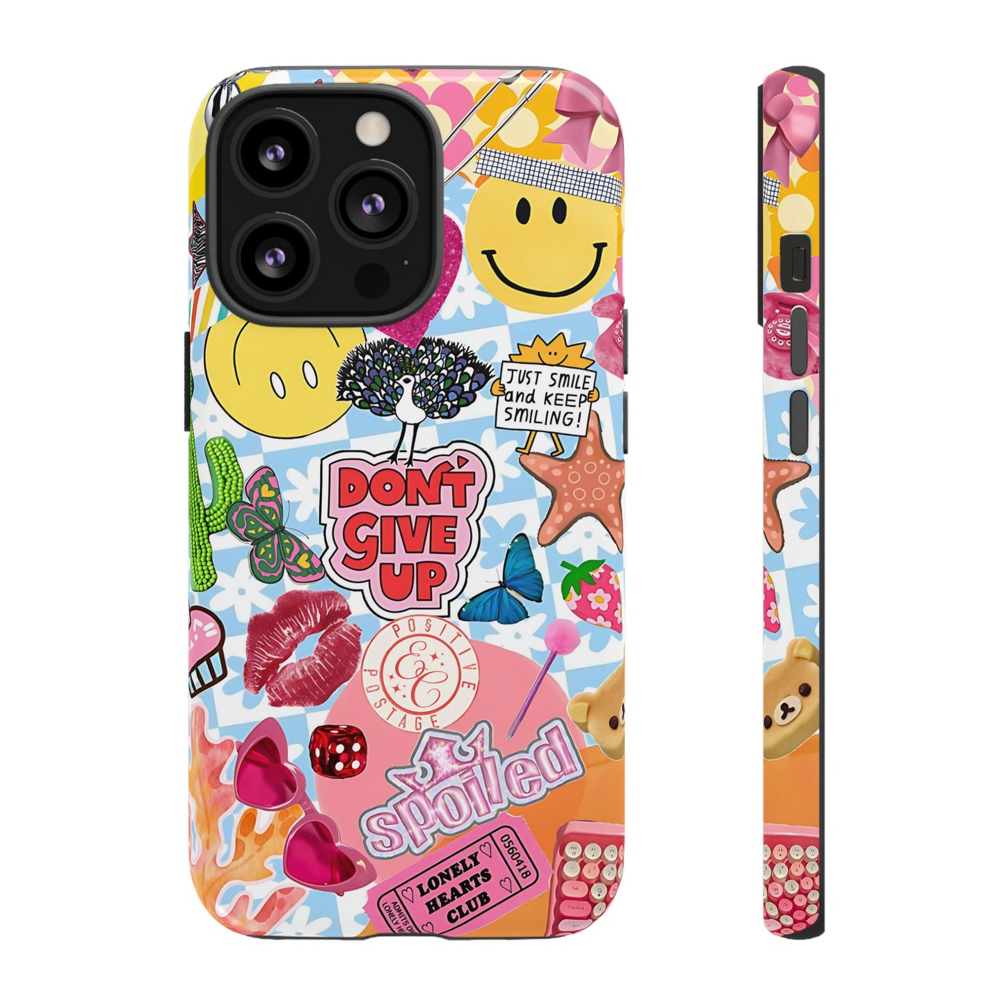 Pop Art Collage Tough Phone Case