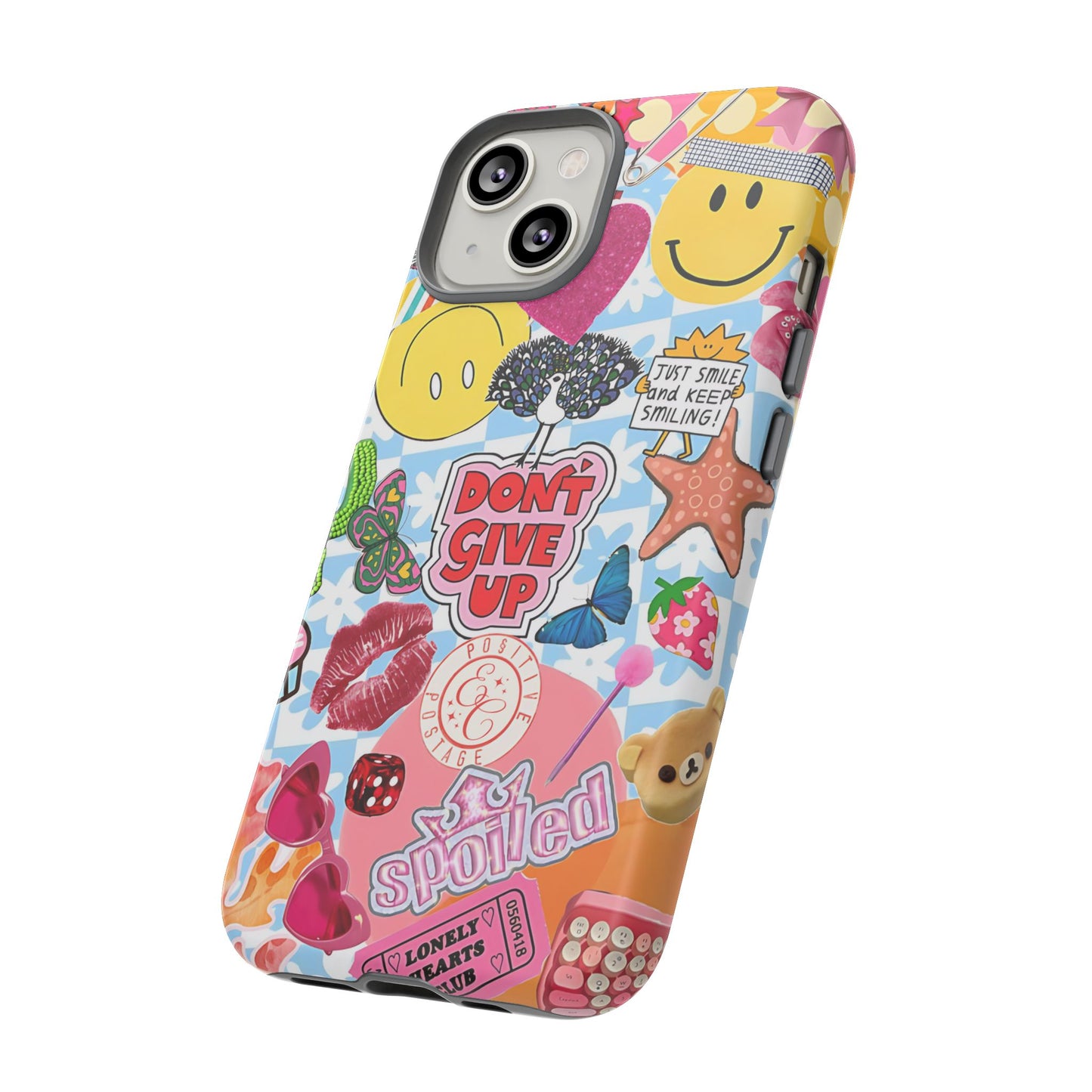 Pop Art Collage Tough Phone Case