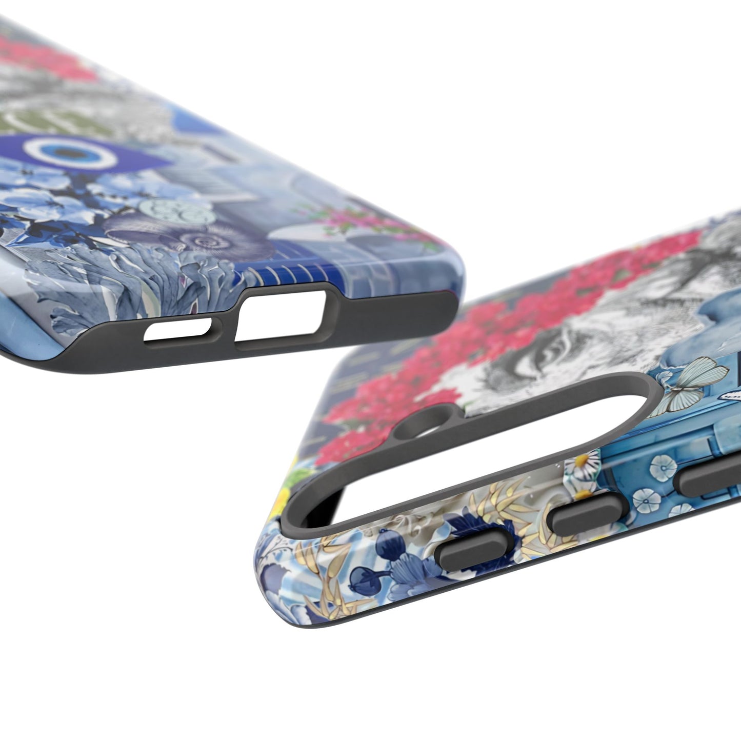Greek Summer Collage Tough Phone Case