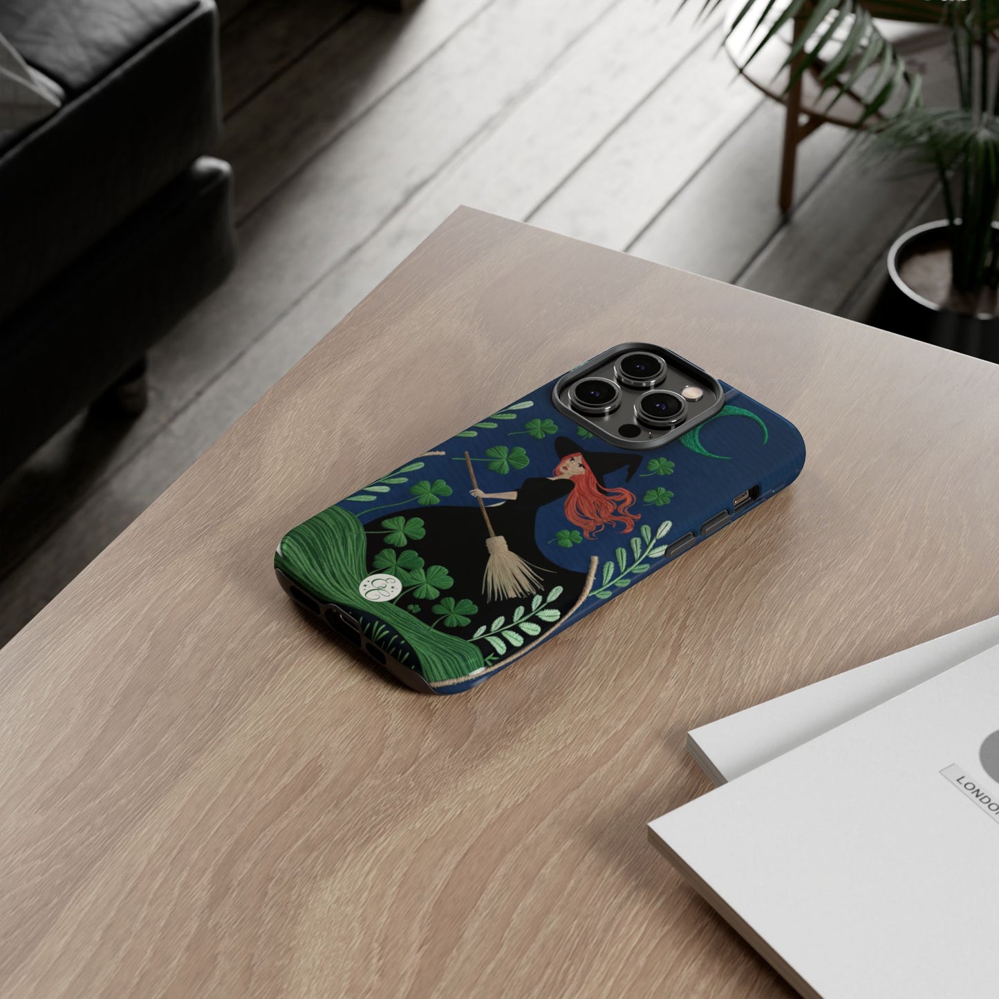 Irish Witch’s Moonlit Stroll Tough Phone Case