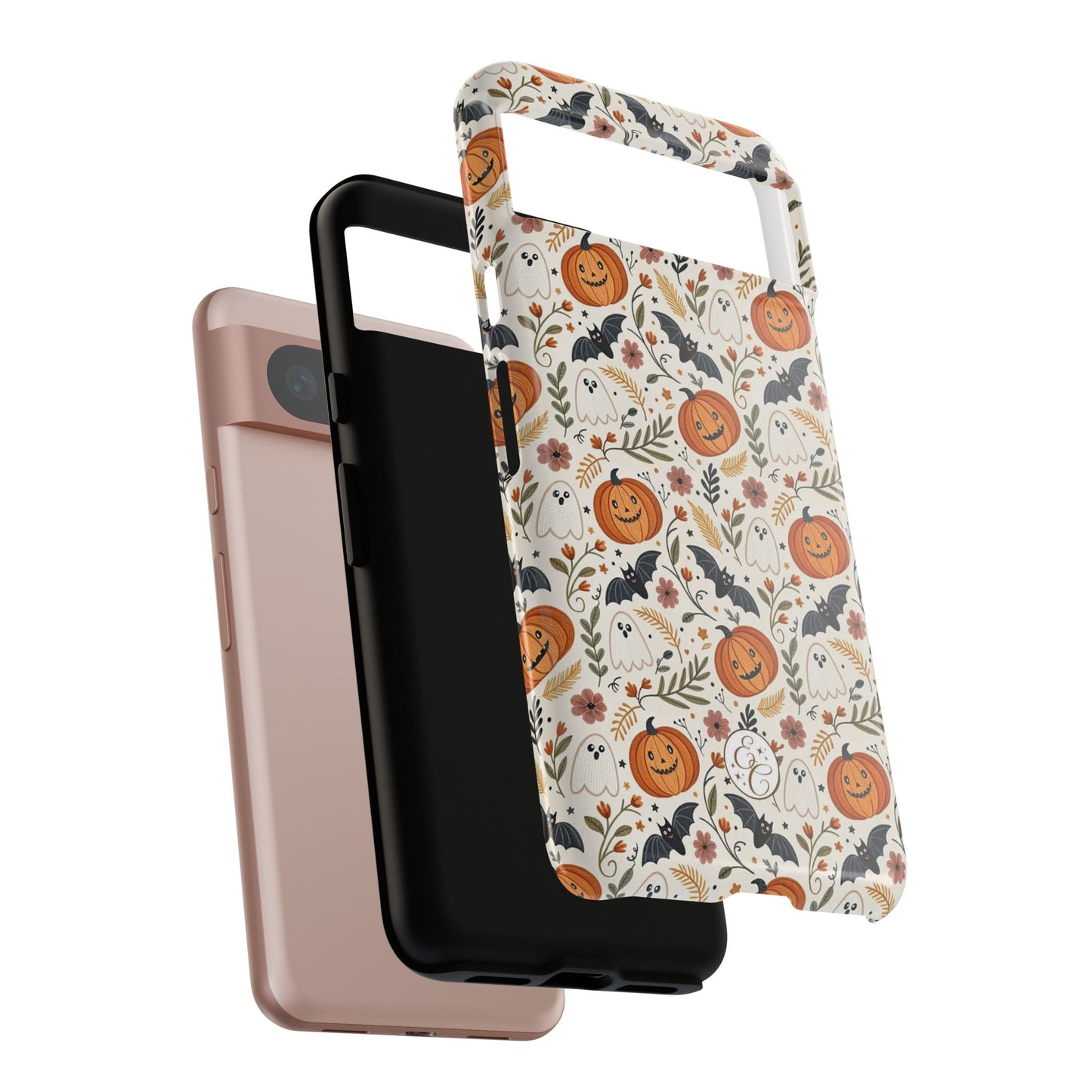 Halloween Pattern Boho Doodle Tough Phone Case