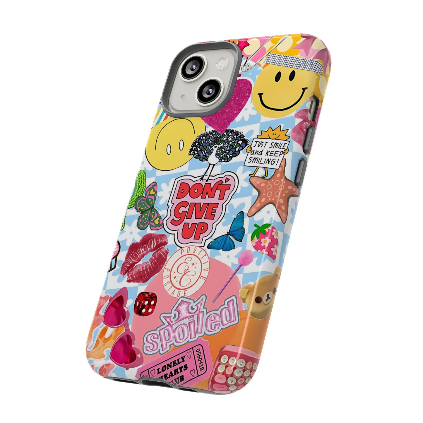 Pop Art Collage Tough Phone Case