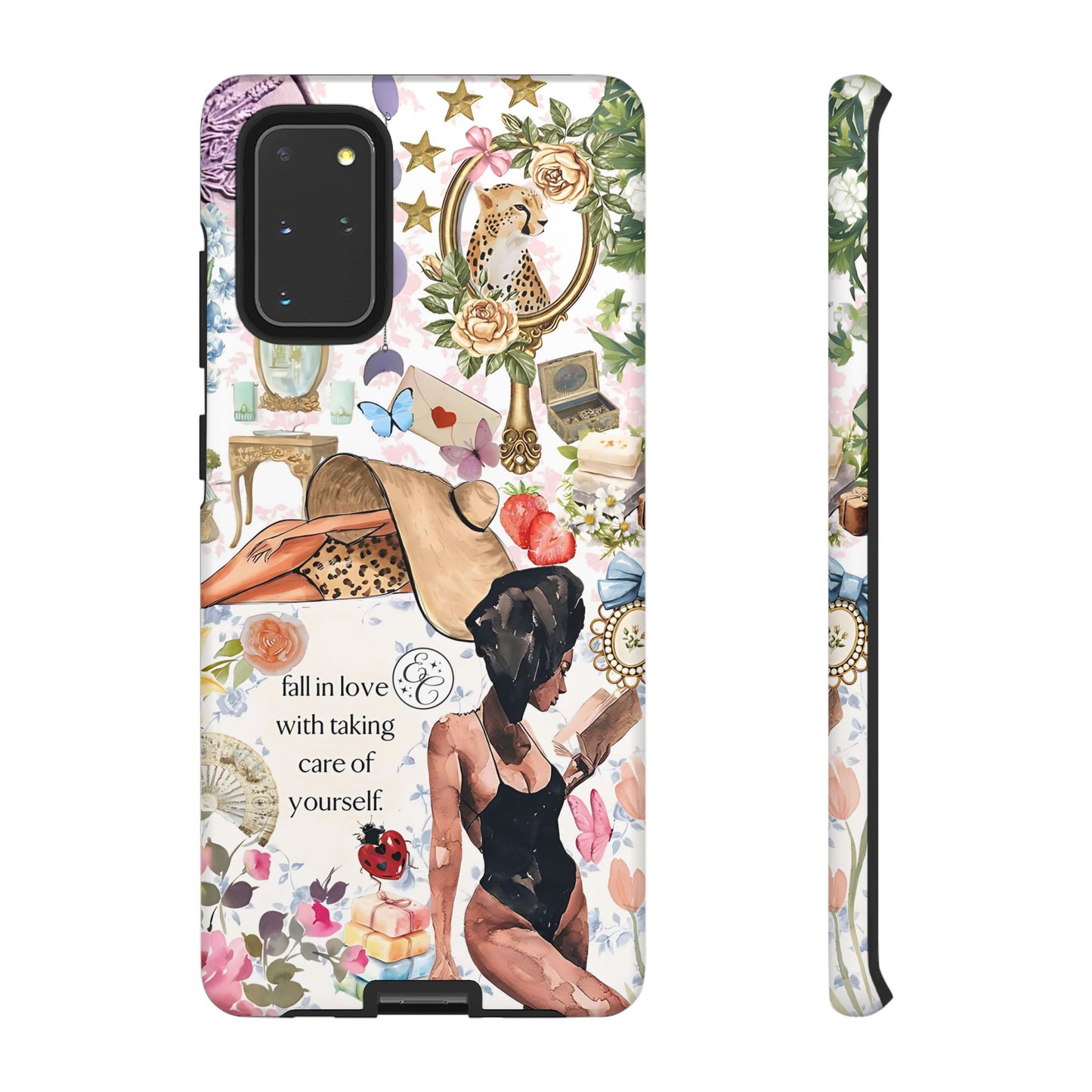 Aesthetic Coquette Collage Tough Phone Case