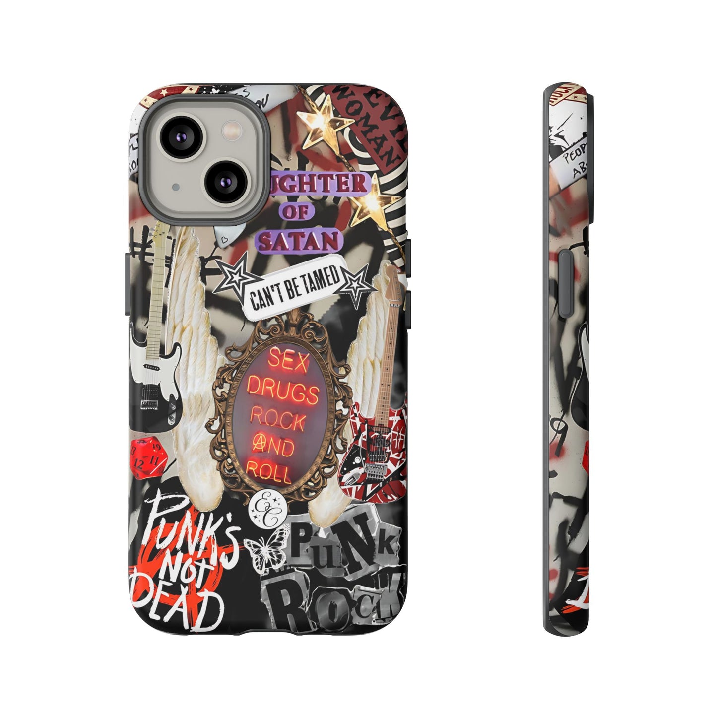 Punk Rock Tough Phone Case