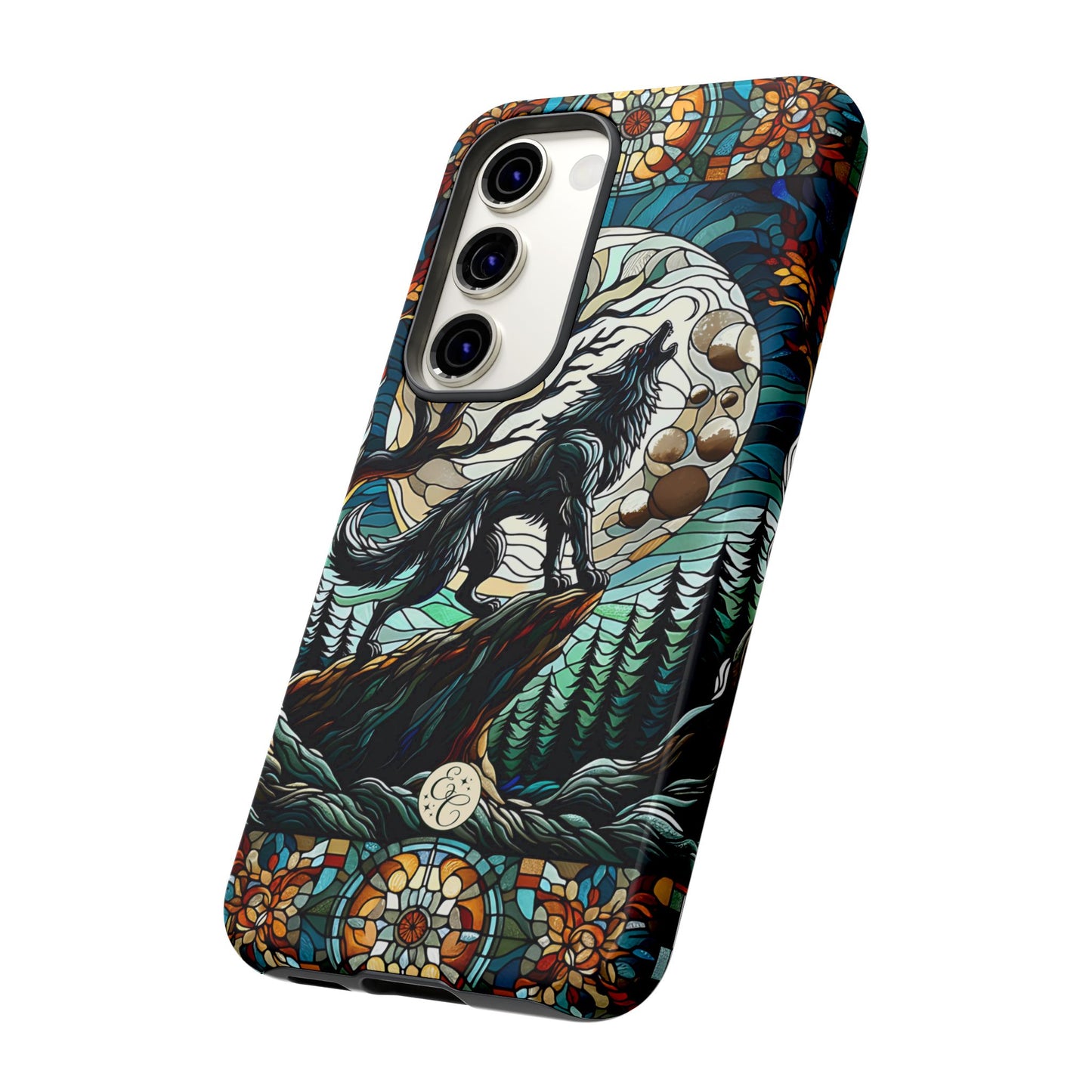 Howling Wolf Tough Phone Case