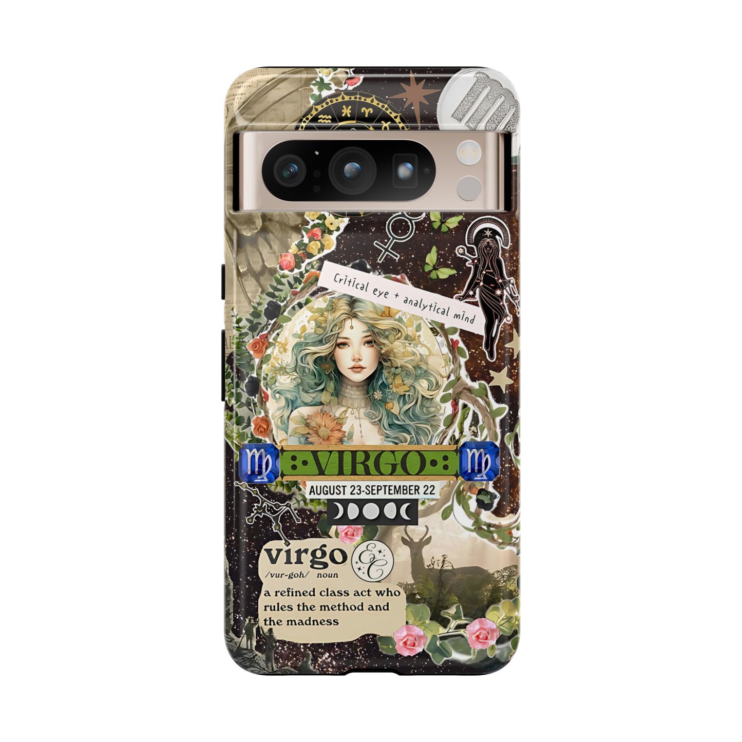 Virgo Zodiac Star Sign Tough Phone Case