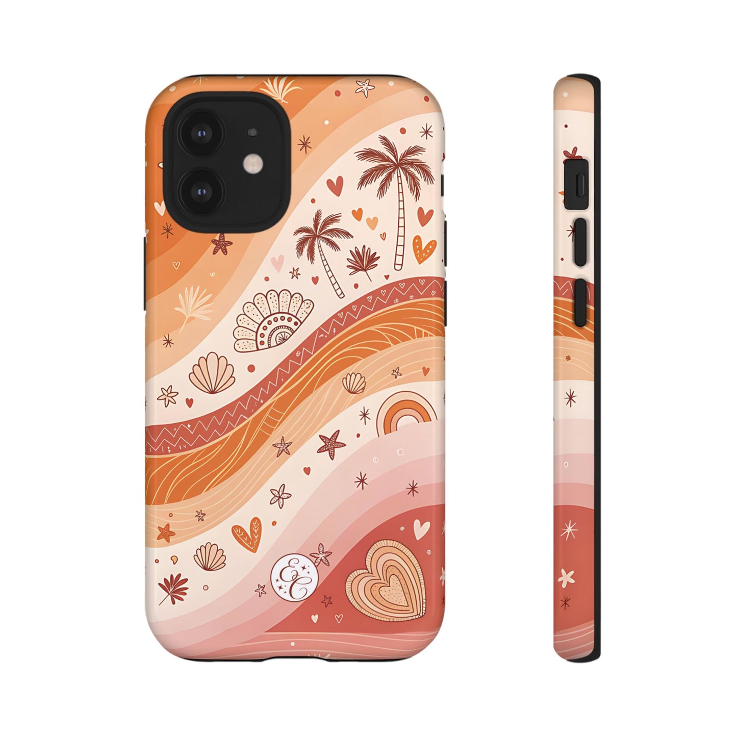 Lesbian Pride Boho Beach Tough Phone Case