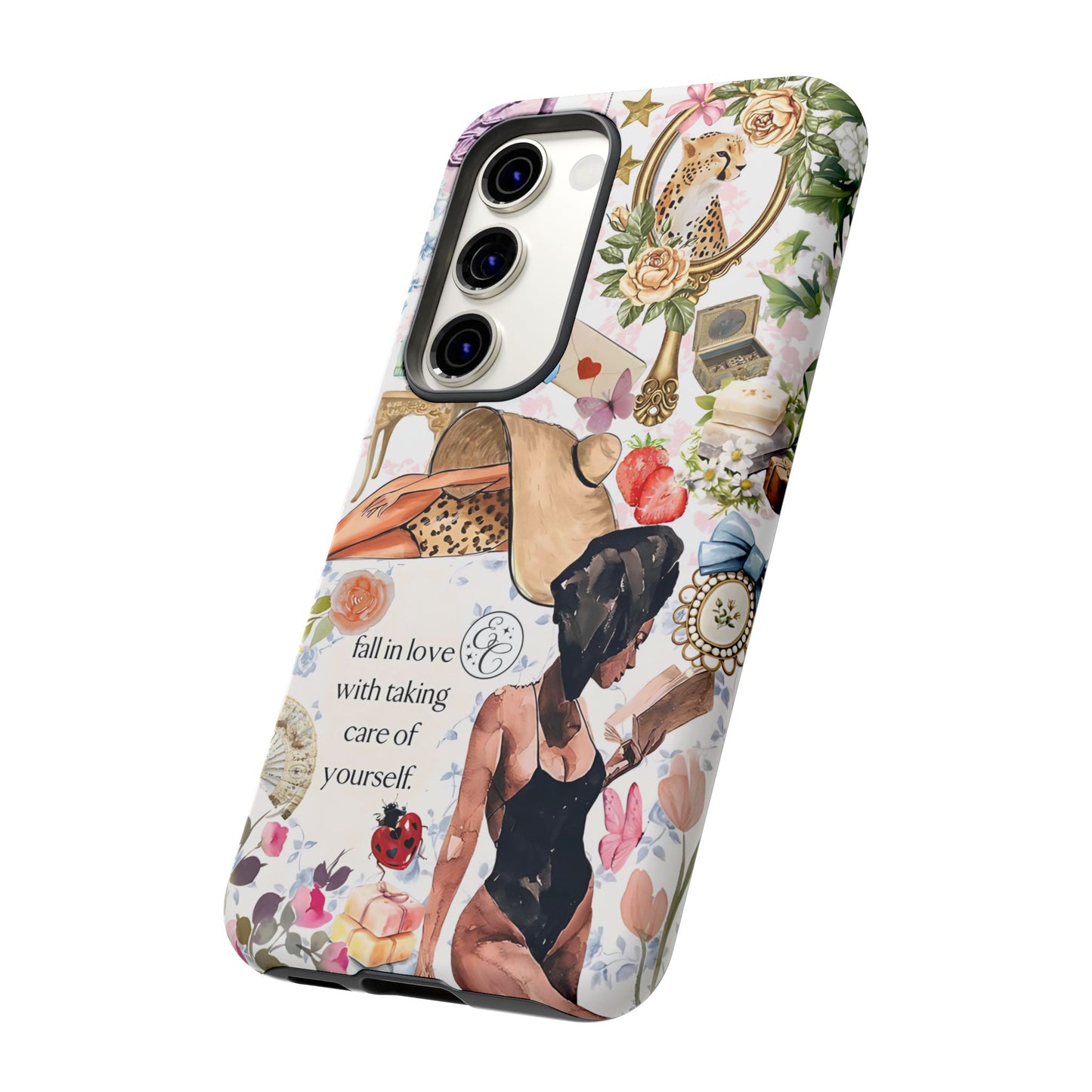 Aesthetic Coquette Collage Tough Phone Case