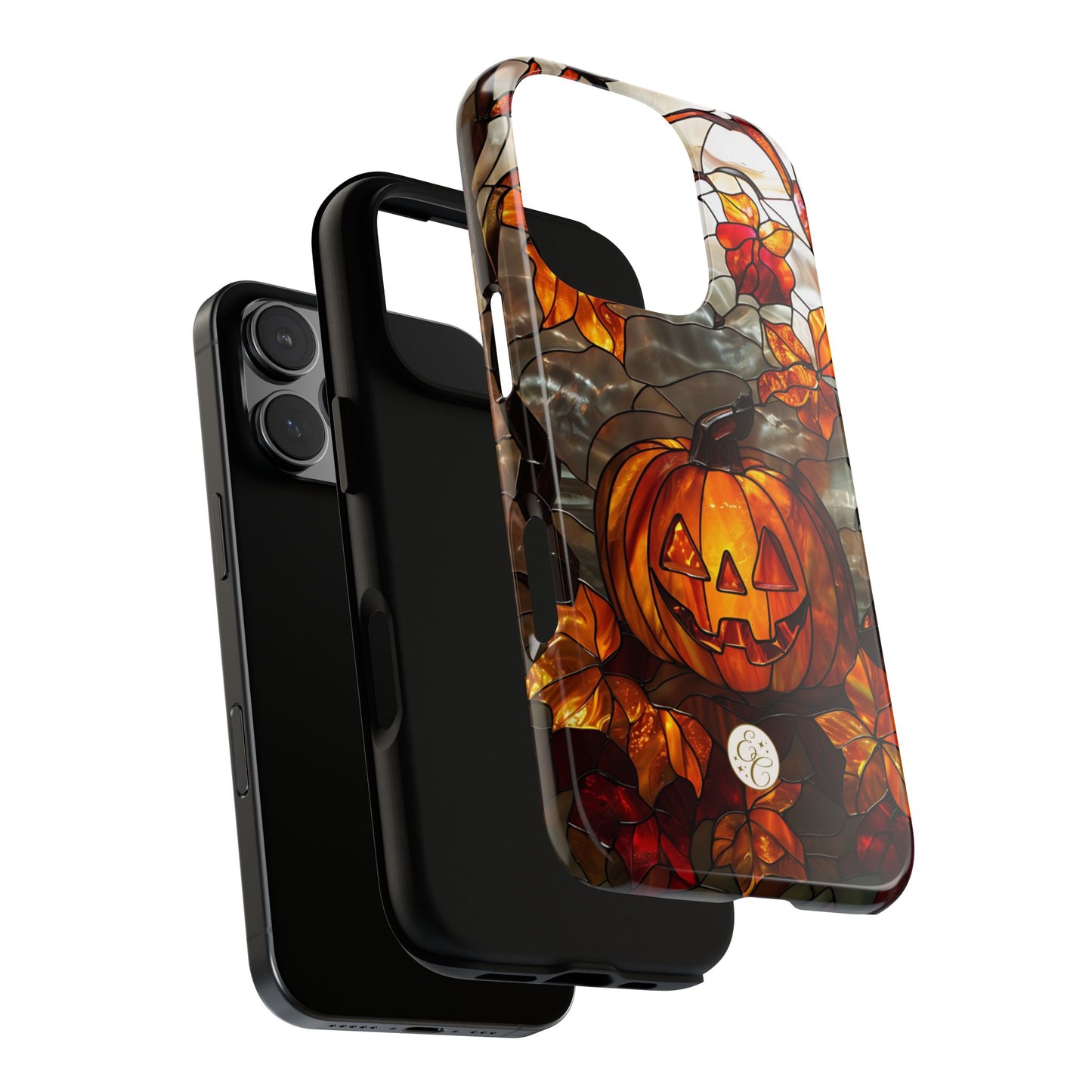 Stained Glass Pumpkin Tough Phone Case