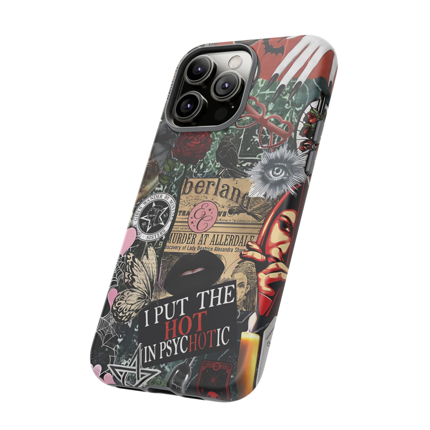 Gothic Collage Tough Phone Case