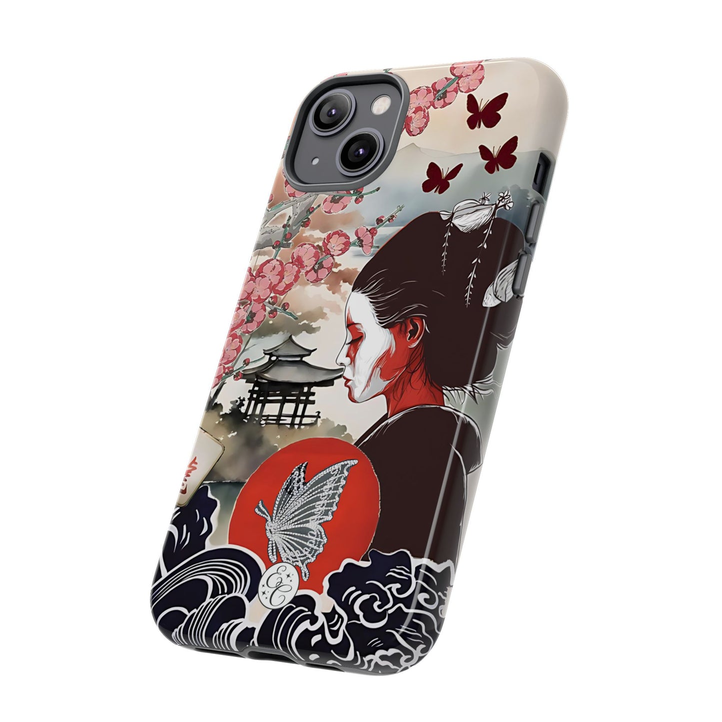 Japanese Geisha Tough Phone Case
