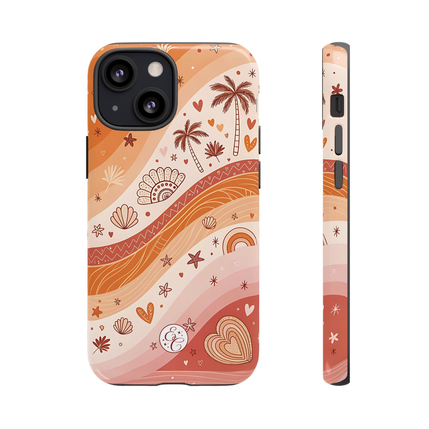 Lesbian Pride Boho Beach Tough Phone Case