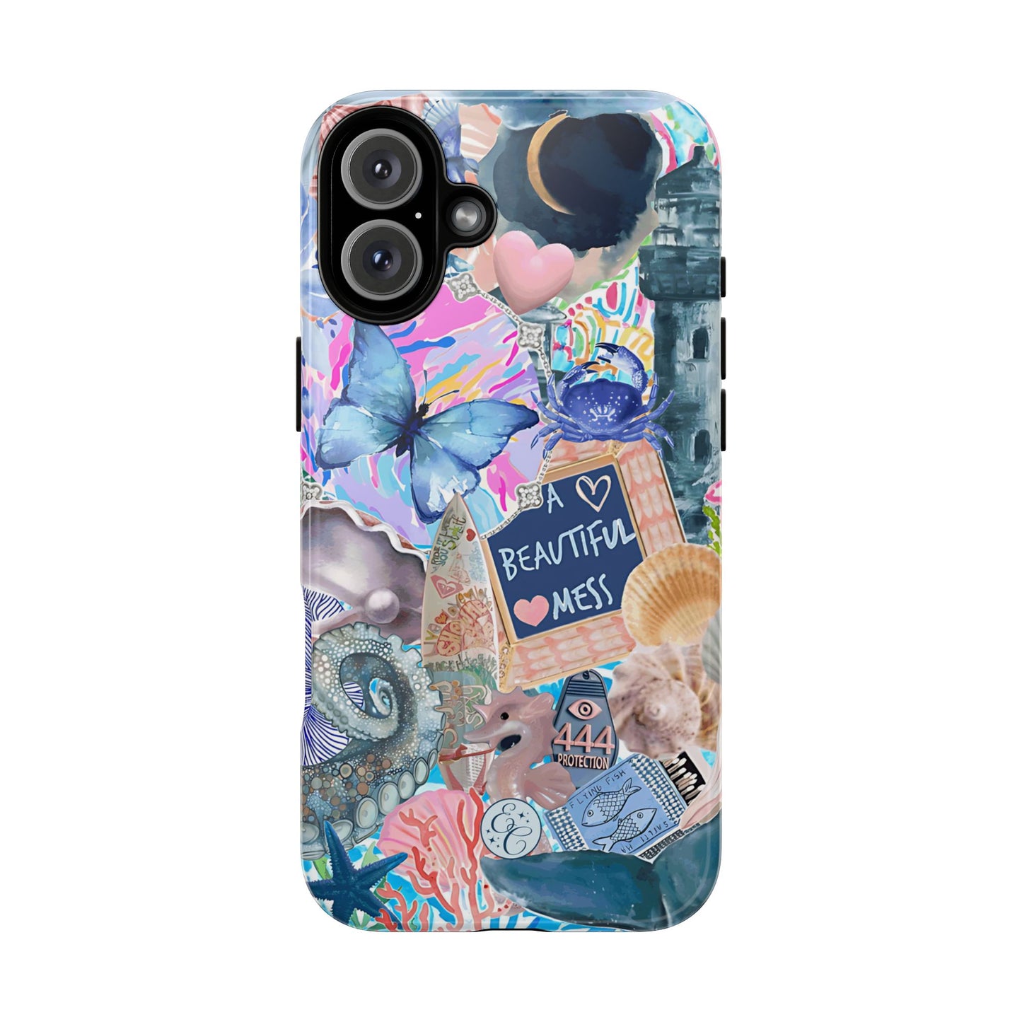 Beautiful Mess Collage Tough Phone Case