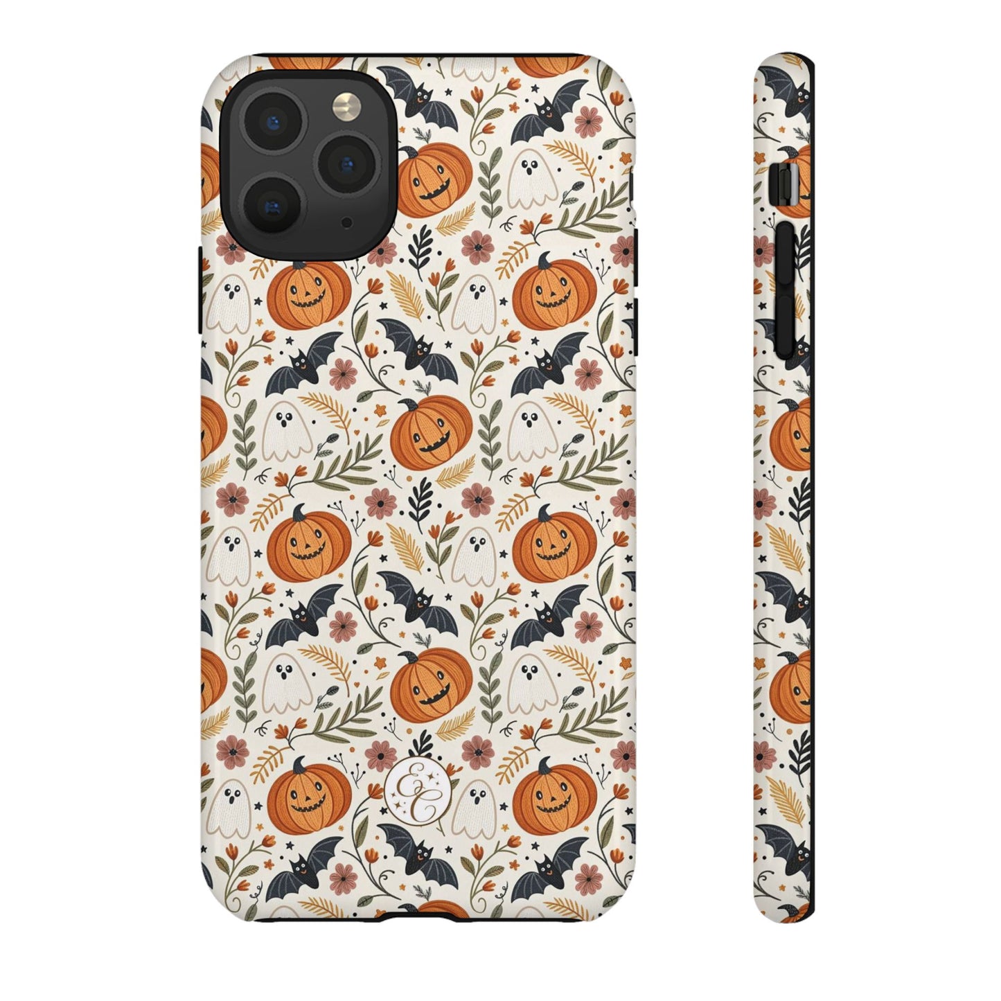 Halloween Pattern Boho Doodle Tough Phone Case