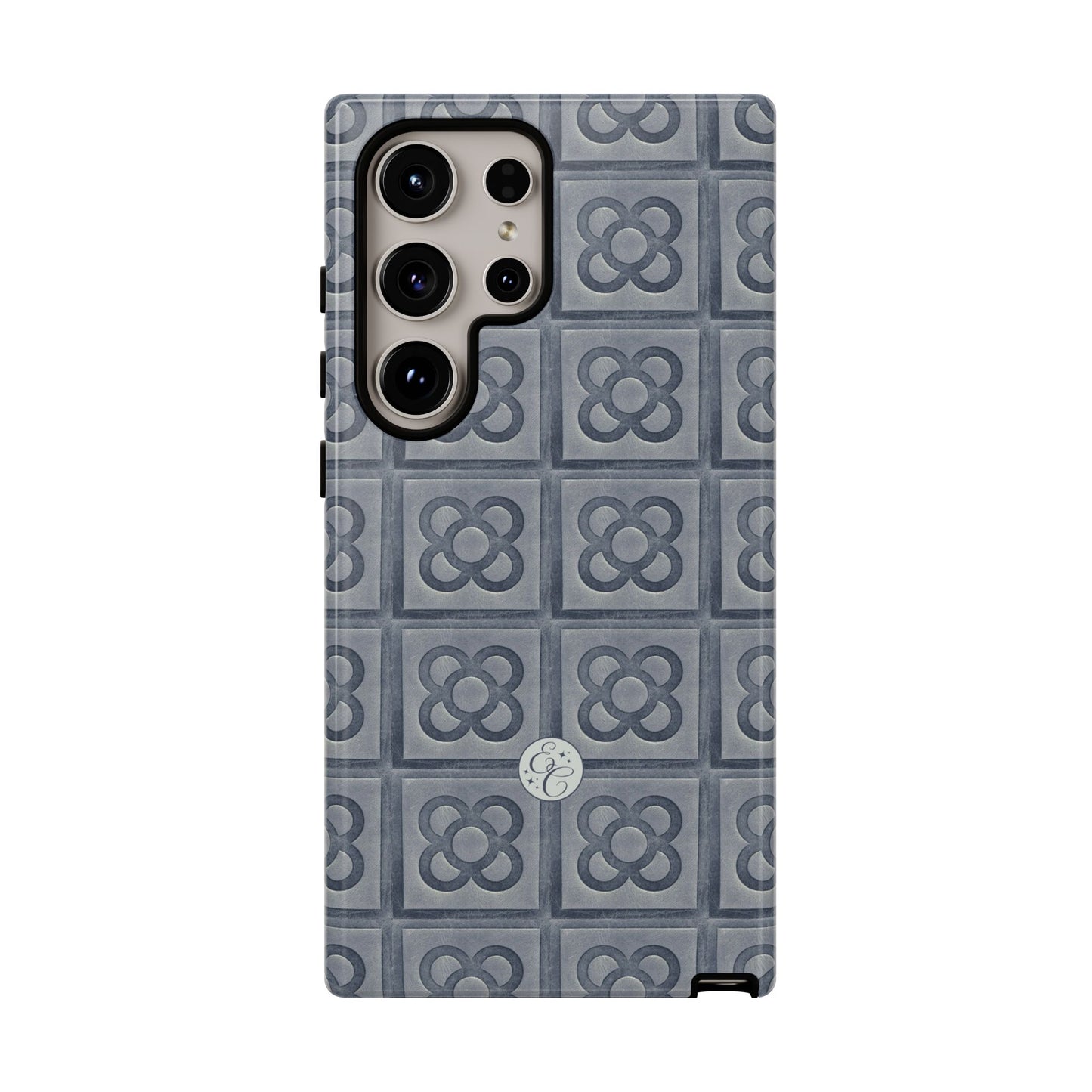 Barcelona Panot Floral Pattern Tough Phone Case