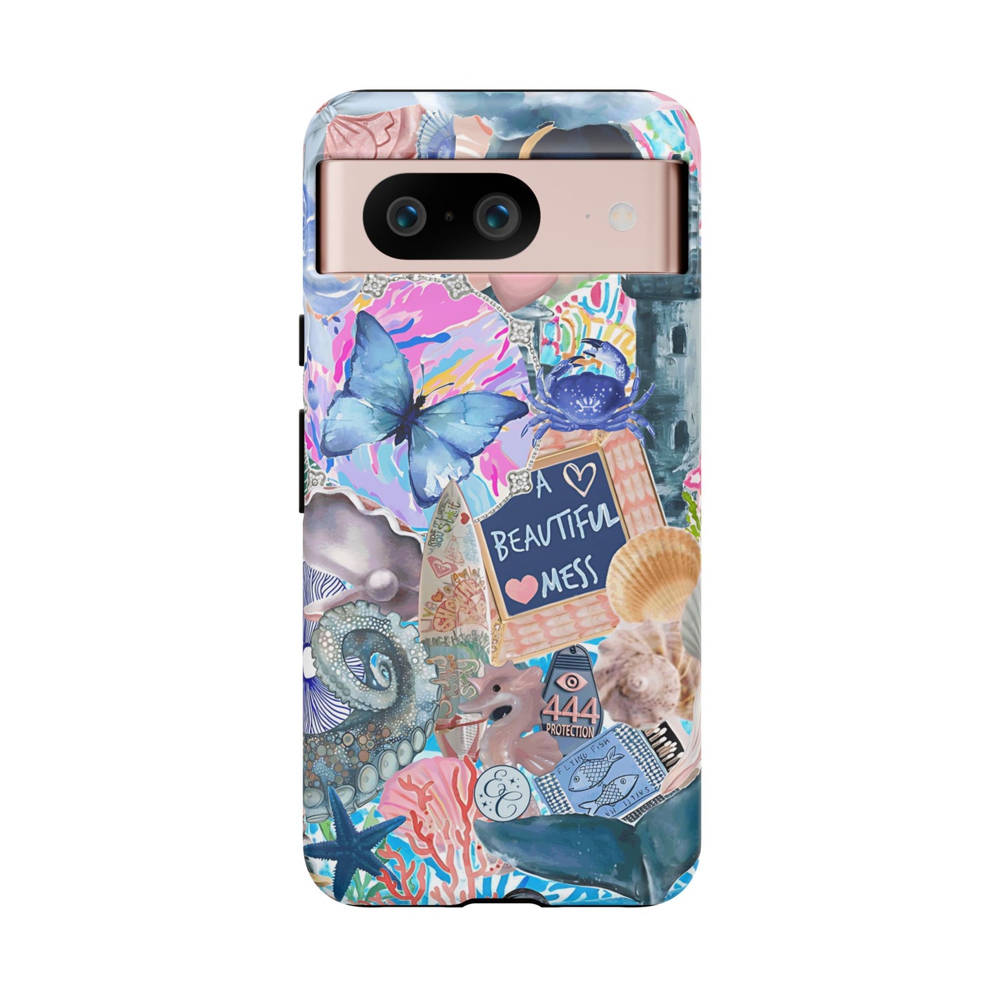Beautiful Mess Collage Tough Phone Case