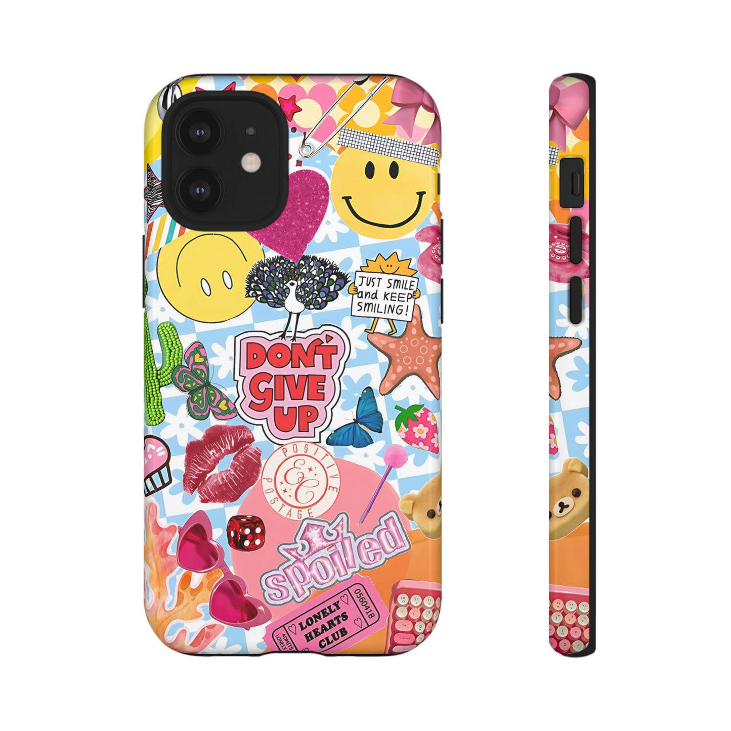 Pop Art Collage Tough Phone Case