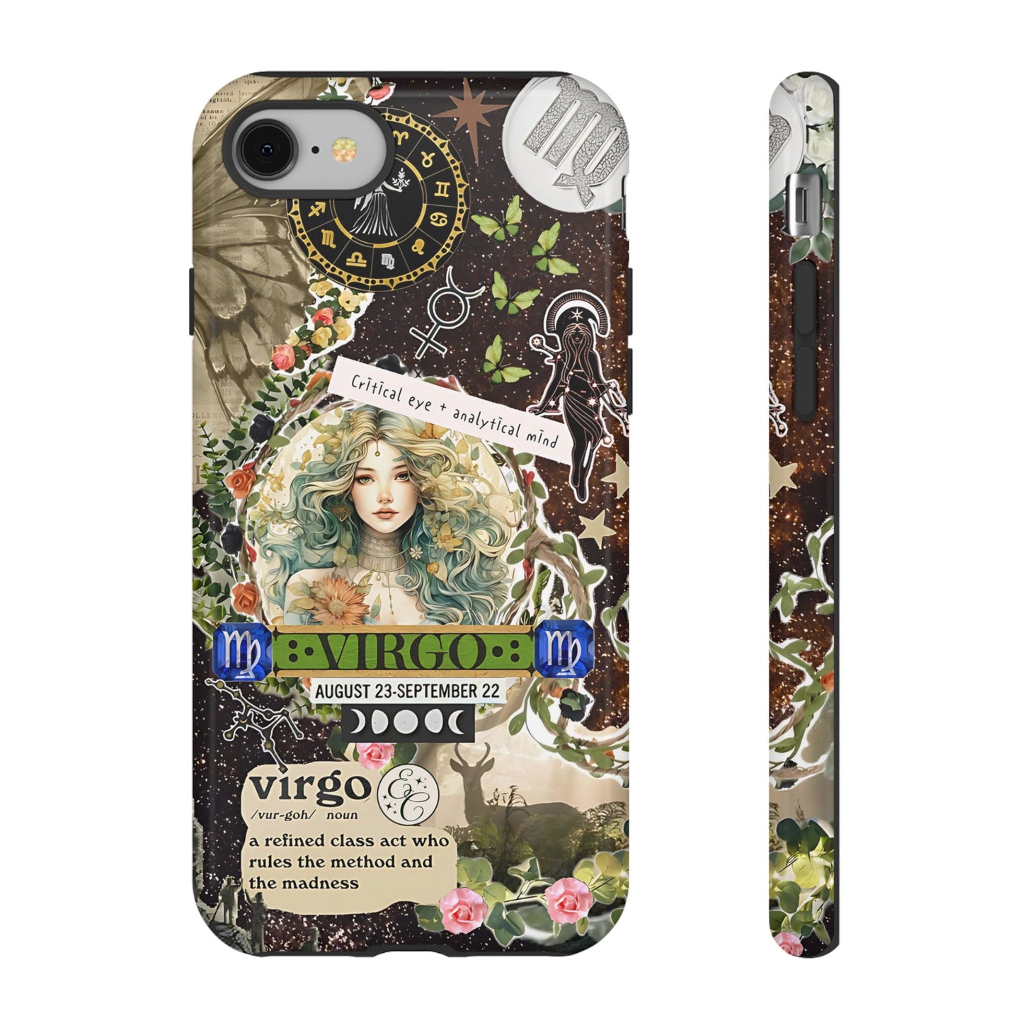 Virgo Zodiac Star Sign Tough Phone Case