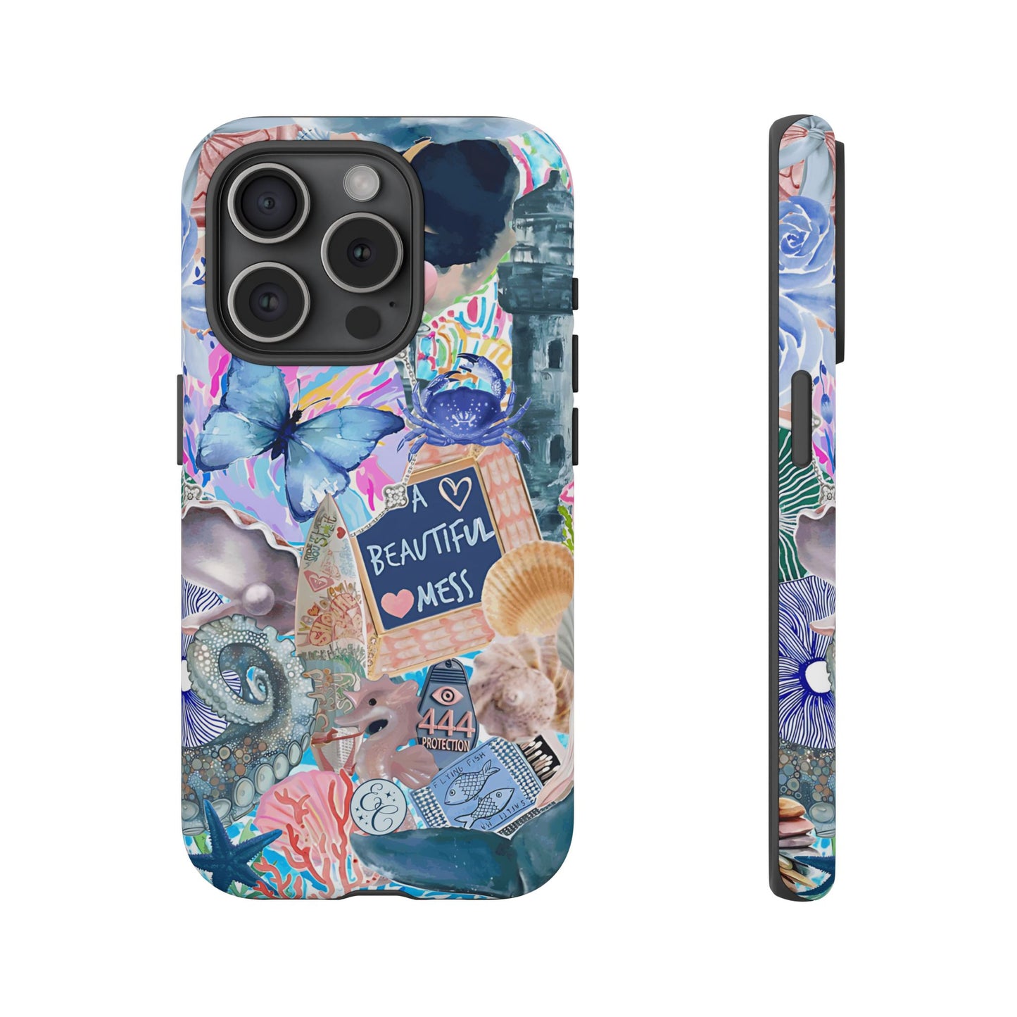 Beautiful Mess Collage Tough Phone Case