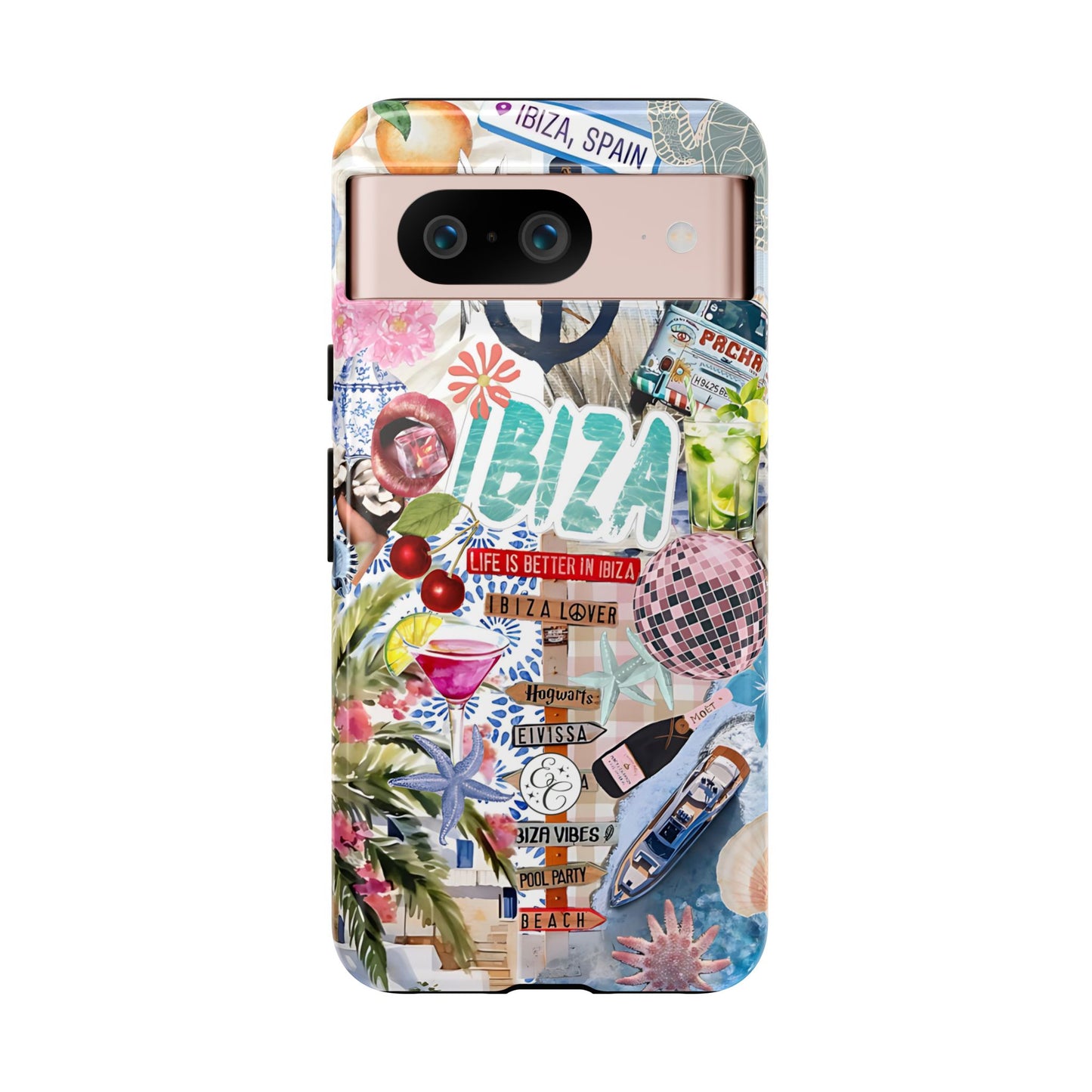 Ibiza Summer Vibes Collage Tough Phone Case