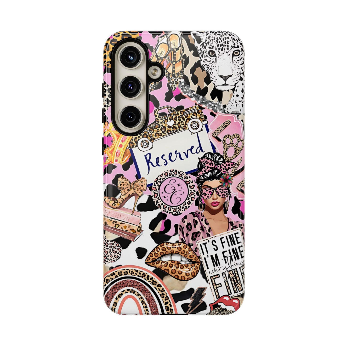 Leopard Wild Glamour Tough Phone Case