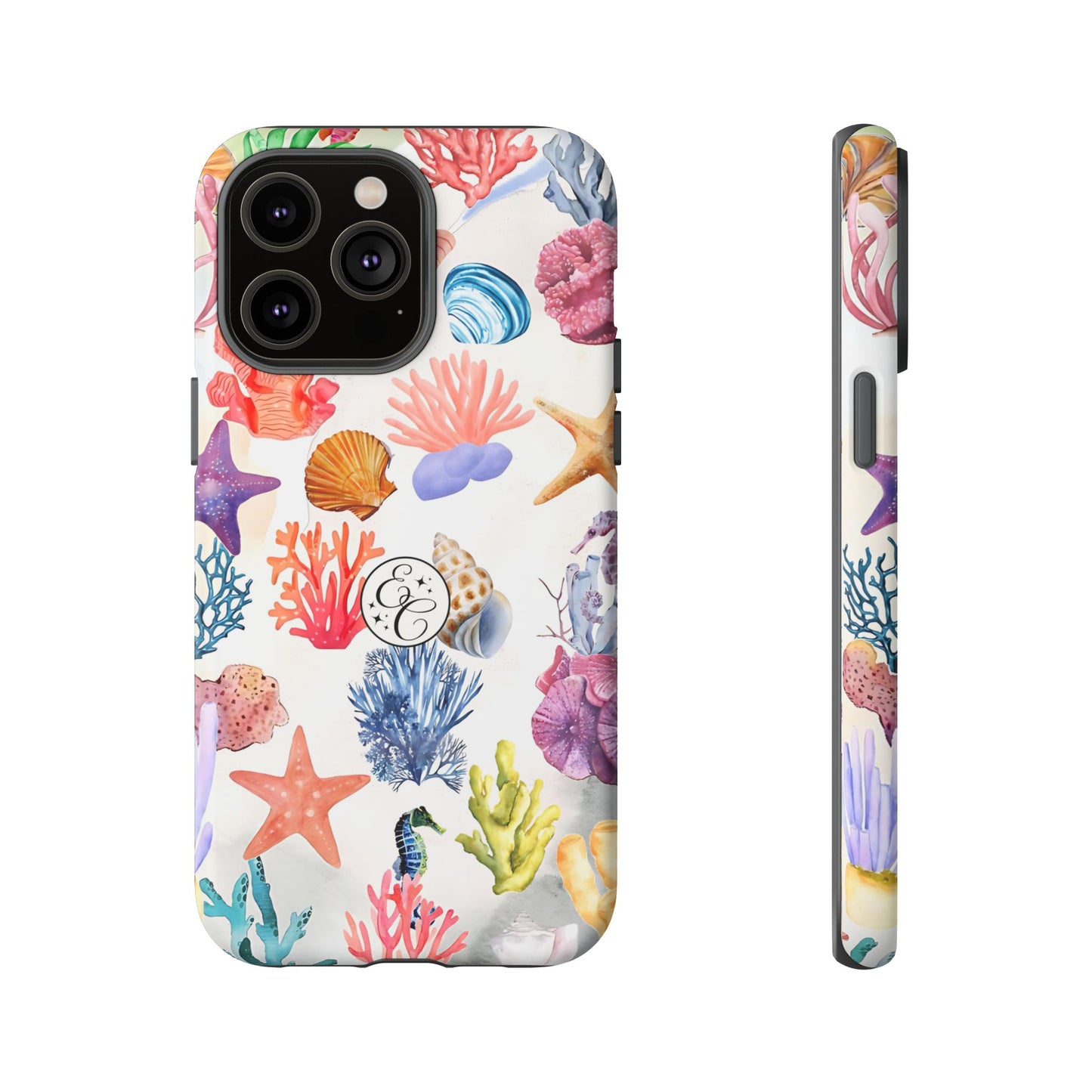 Coral & Sea Shells Tough Phone Case