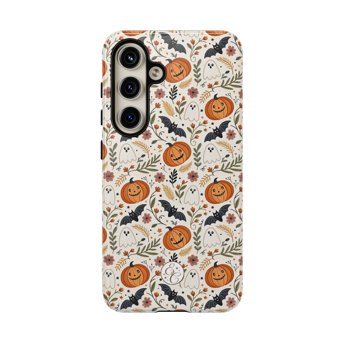 Halloween Pattern Boho Doodle Tough Phone Case