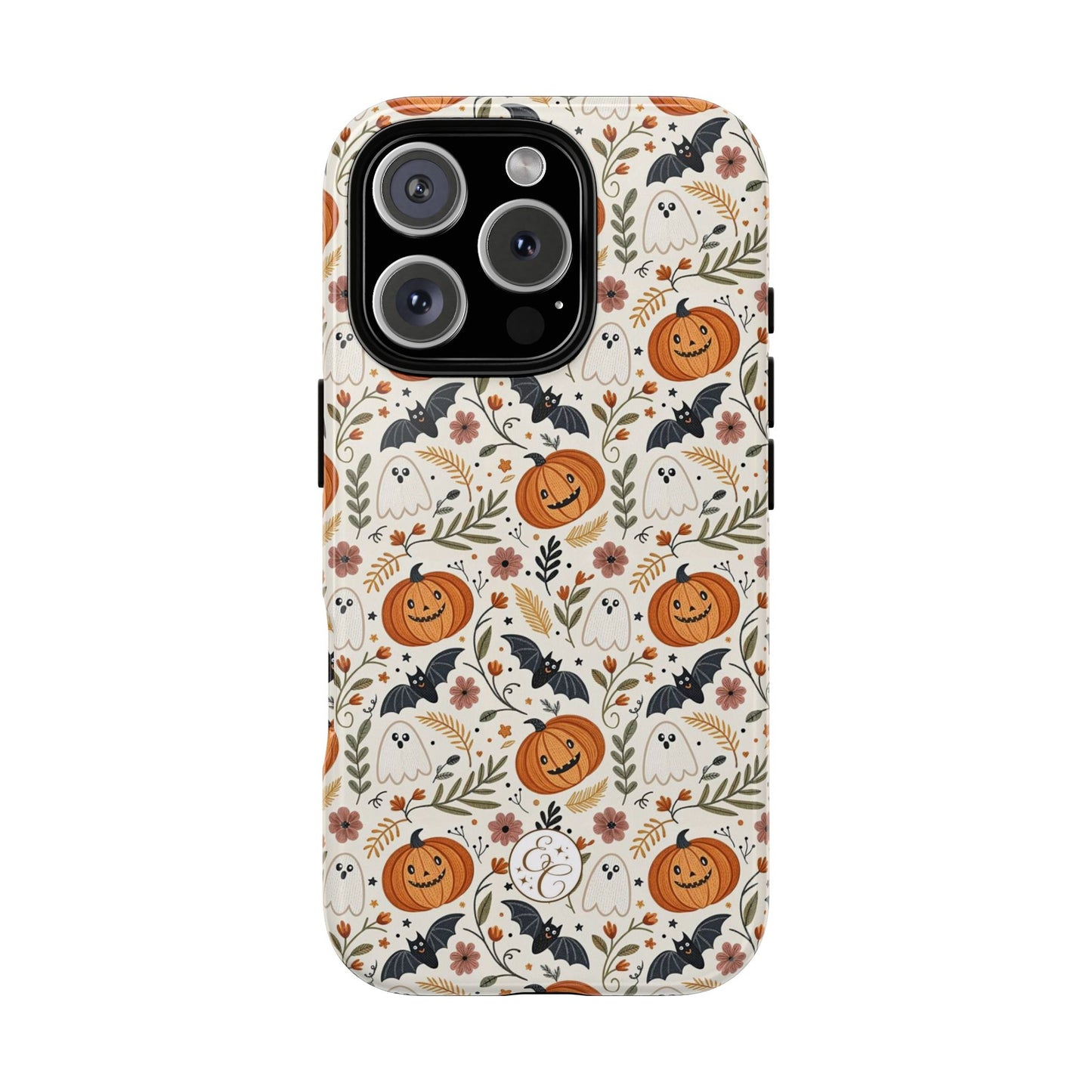 Halloween Pattern Boho Doodle Tough Phone Case