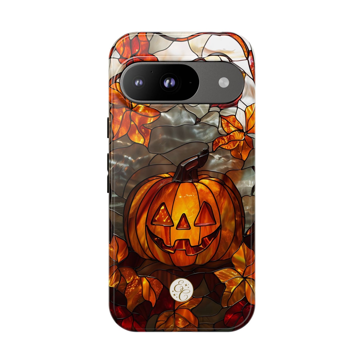 Stained Glass Pumpkin Tough Phone Case