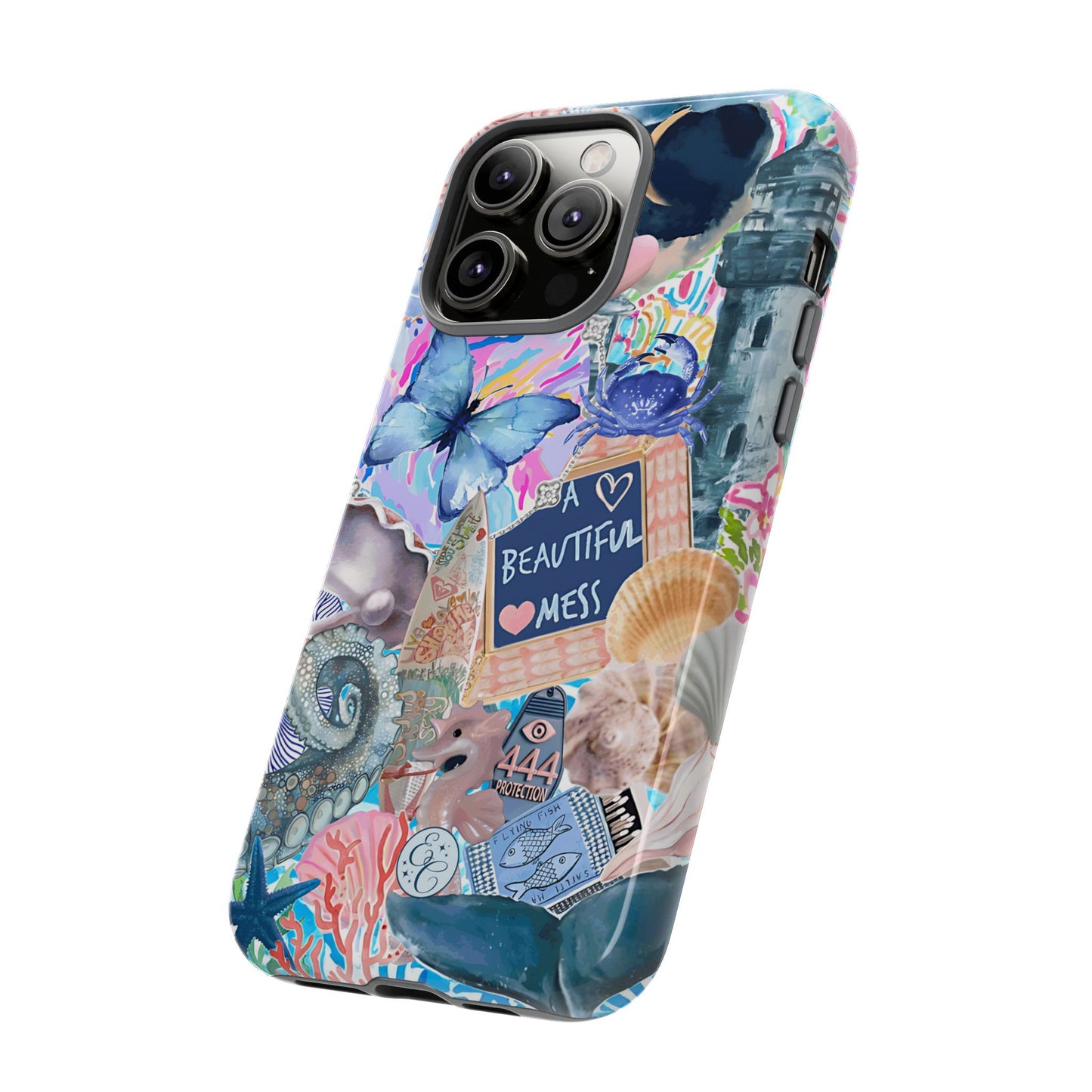 Beautiful Mess Collage Tough Phone Case