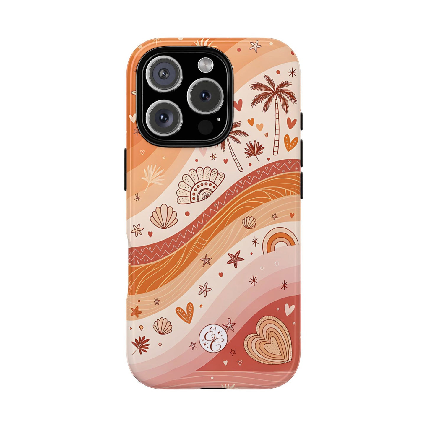 Lesbian Pride Boho Beach Tough Phone Case