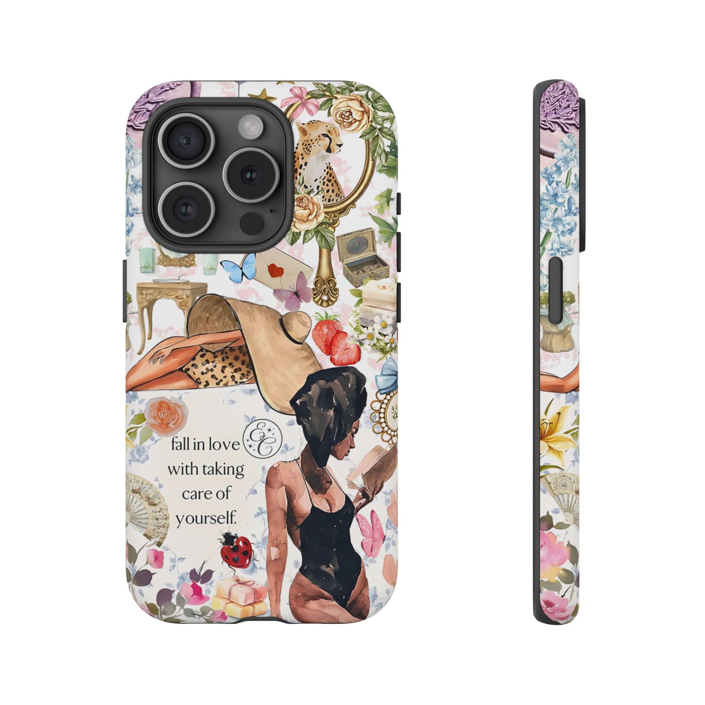 Aesthetic Coquette Collage Tough Phone Case
