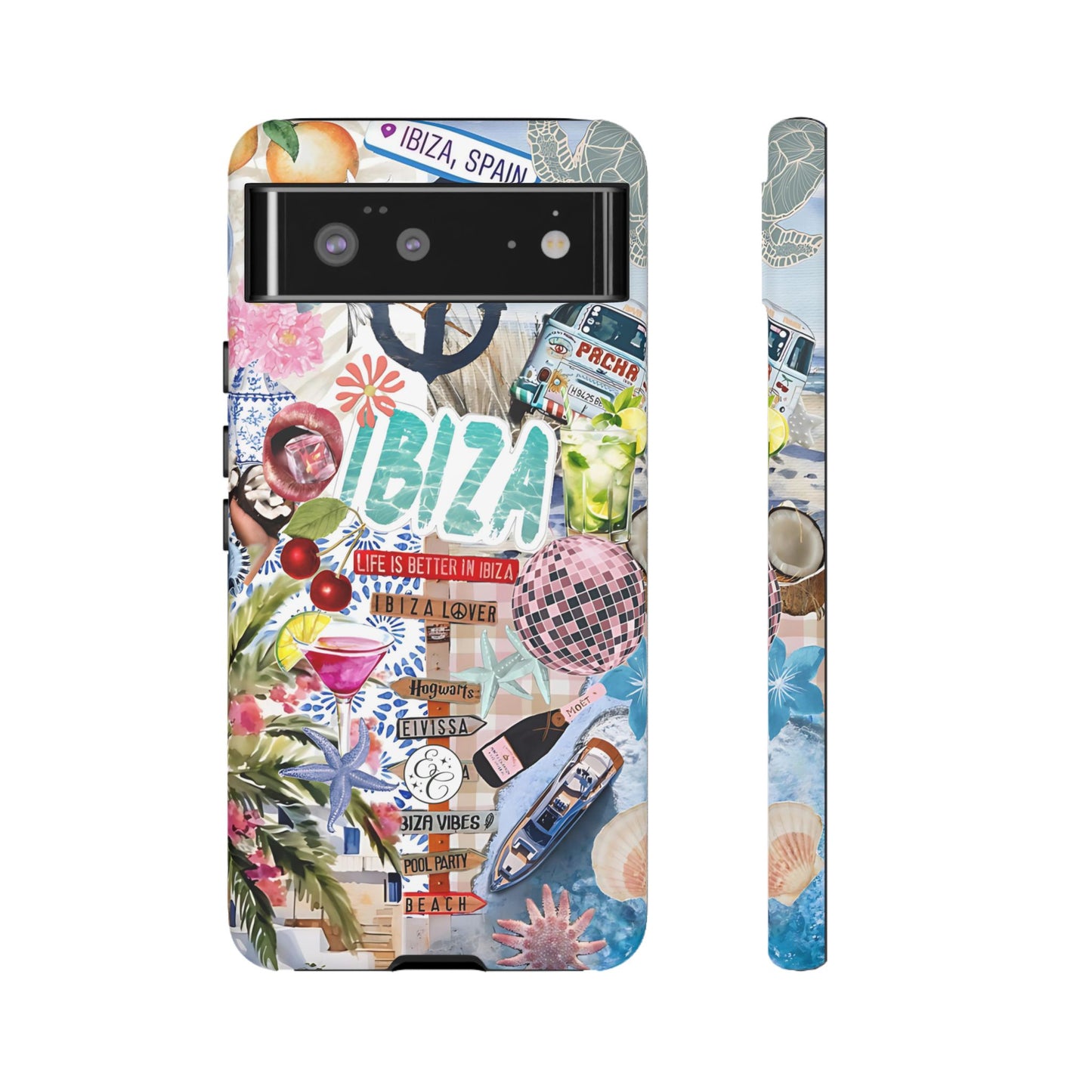 Ibiza Summer Vibes Collage Tough Phone Case